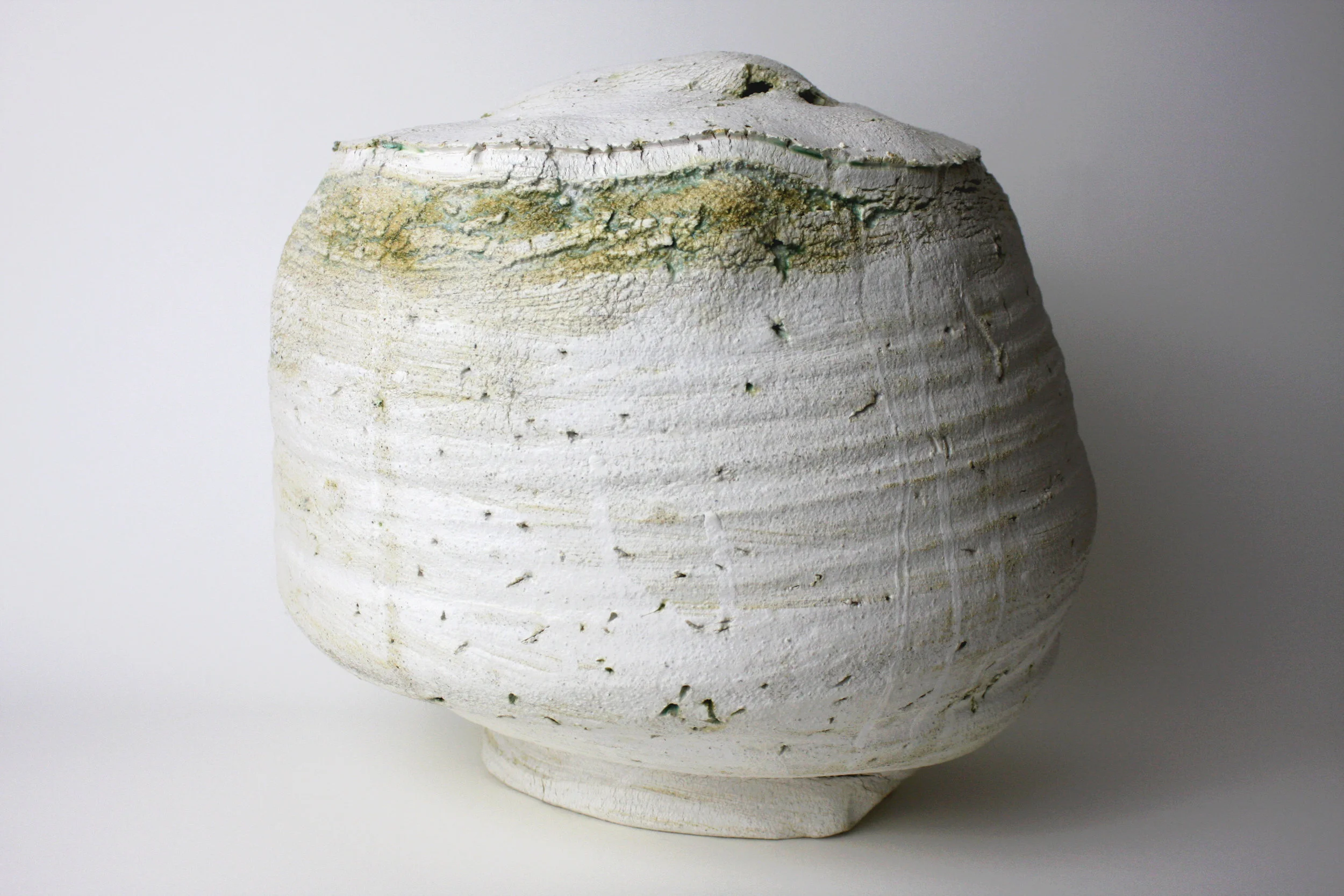  2017  11.25 x 13.5 x 13 inches  Glazed Ceramic 