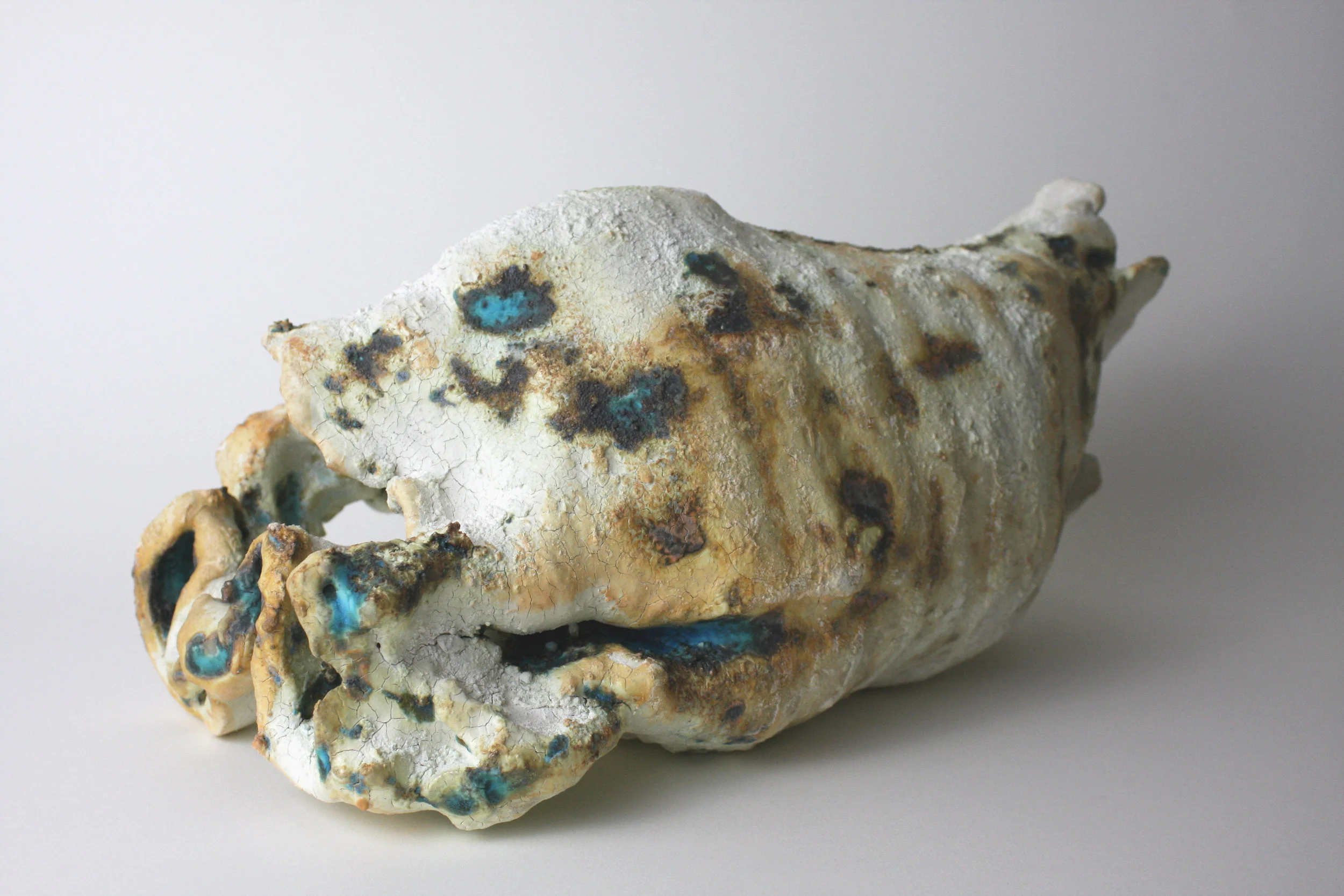  2017  6.5 x 14 x 8.25 inches  Glazed Ceramic 