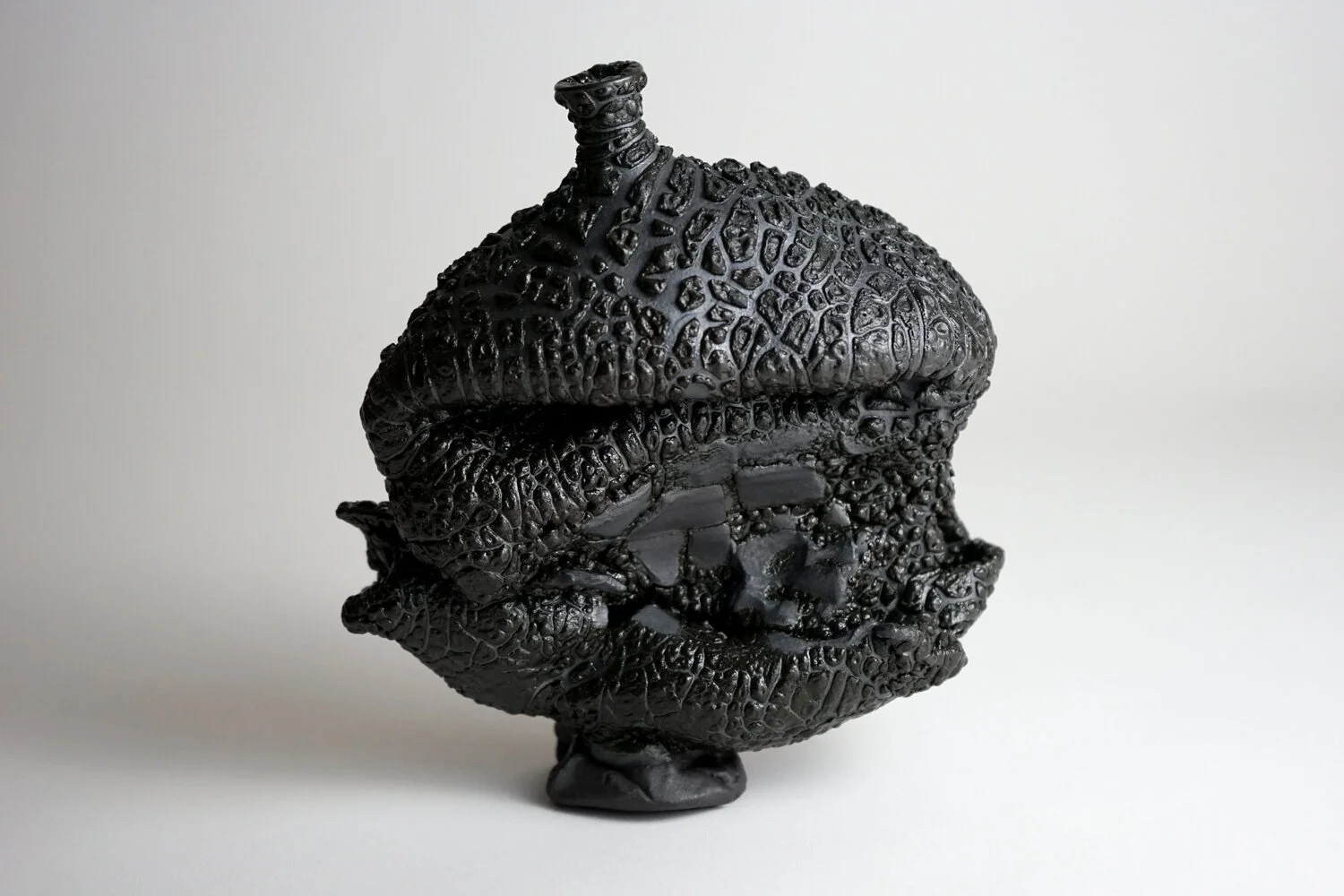  2019  7 x 6 x 4 inches   Glazed Ceramic 