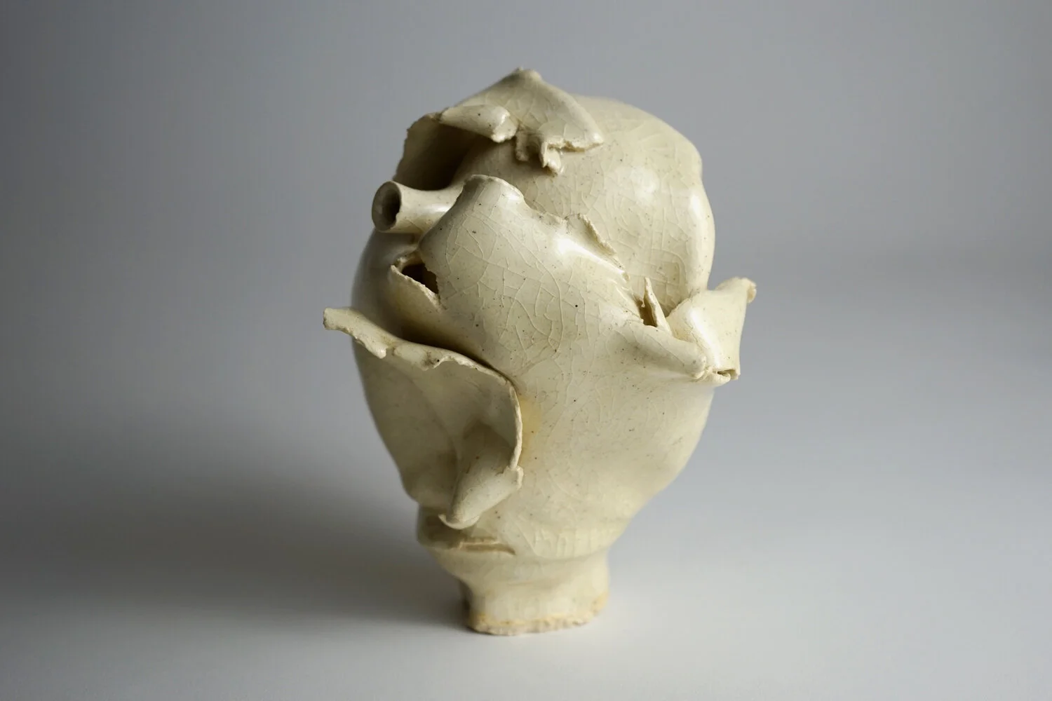  2019  6 x 5.5 x 5 inches   Glazed Ceramic 