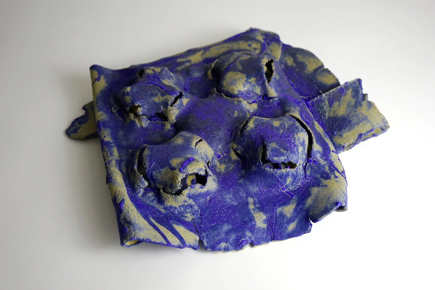  2019  3 x 12 x 11.5 inches   Glazed Ceramic 