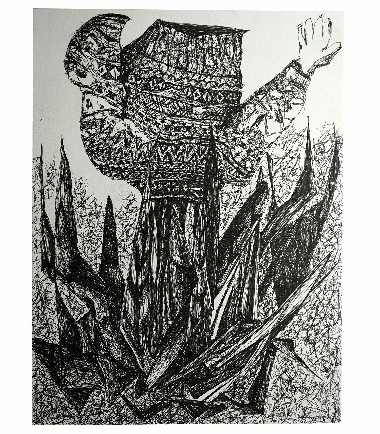  2020    9 x 12 inches     Ink on paper 