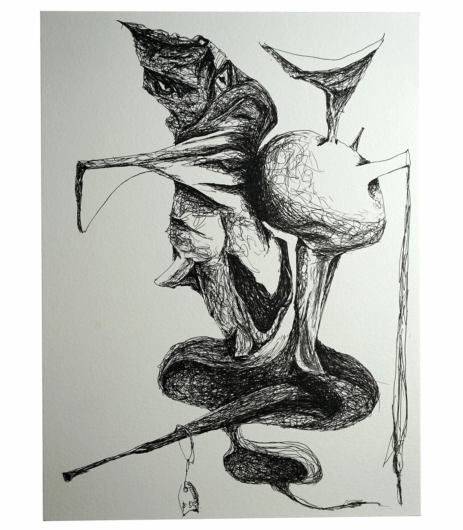  2020    9 x 12 inches     Ink on paper 