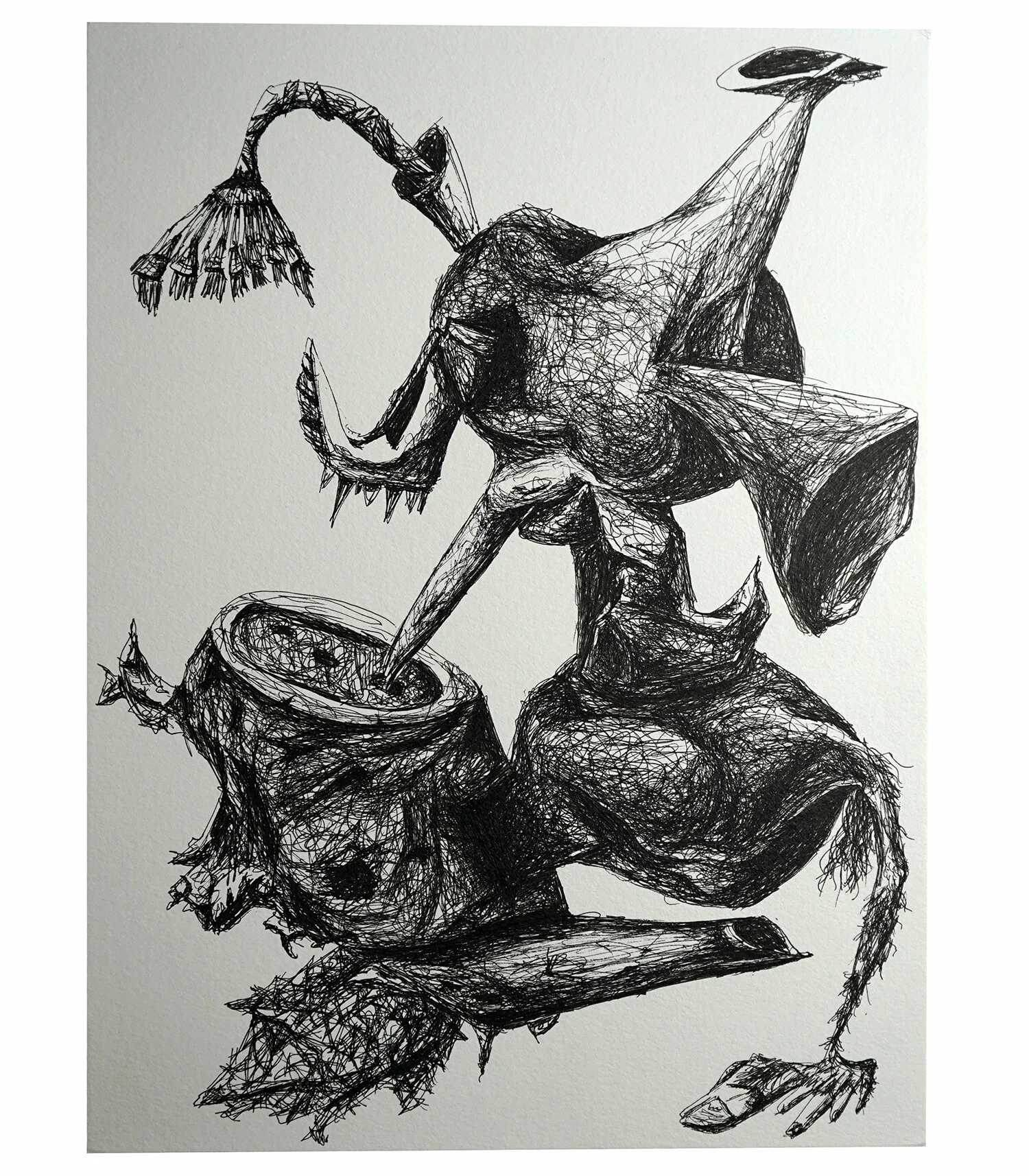  2020    9 x 12 inches     Ink on paper 