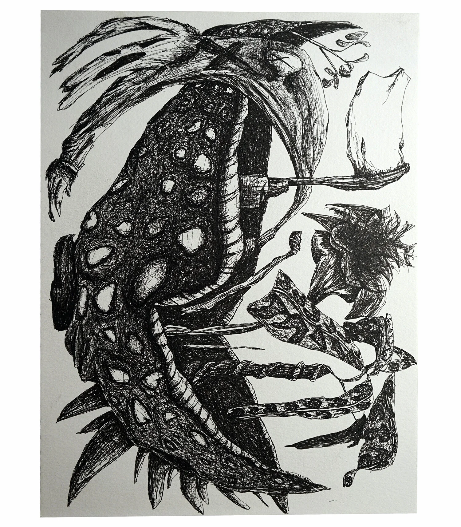  2020    9 x 12 inches     Ink on paper 