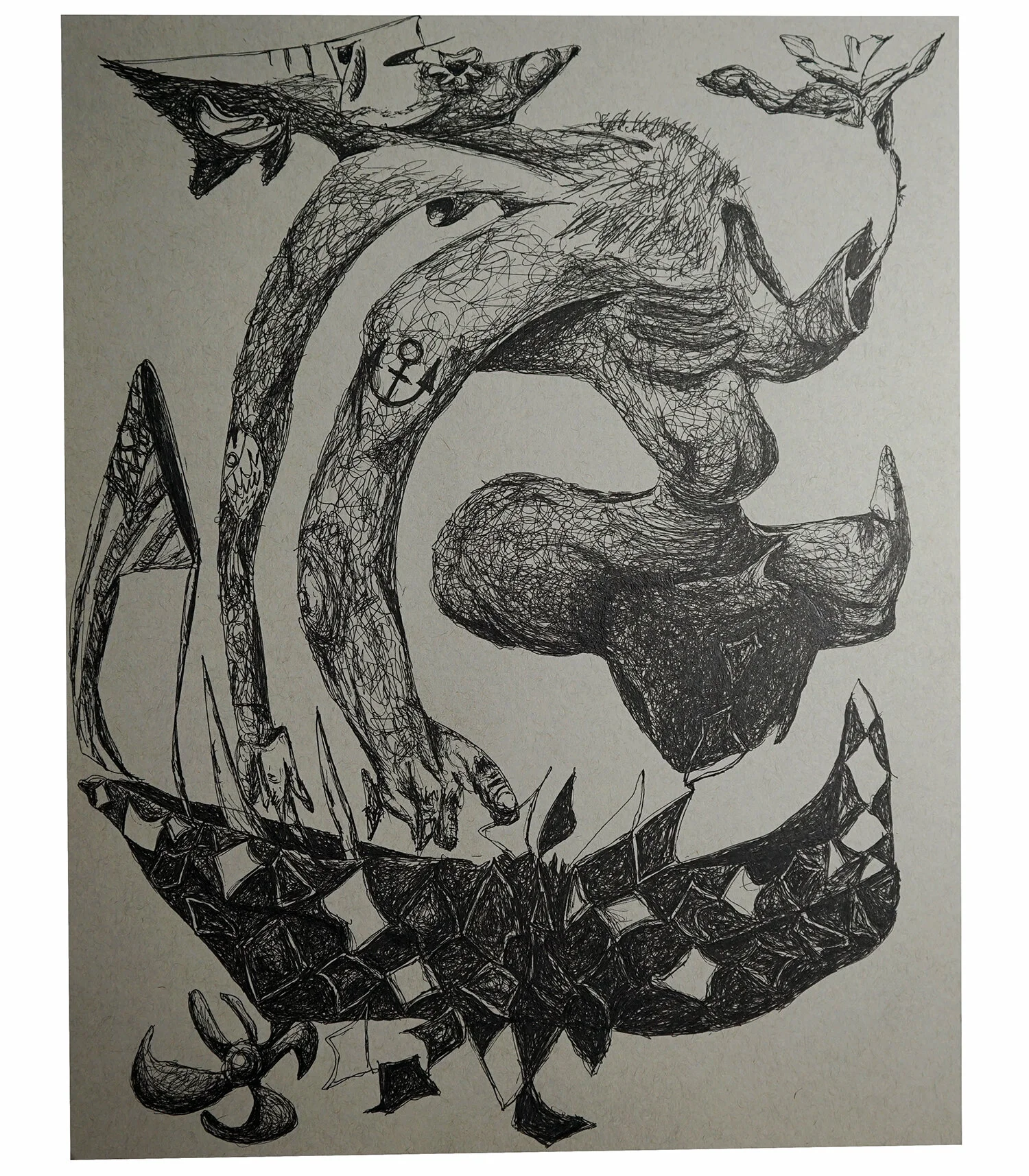  2020    11 x 14 inches     Ink on paper 