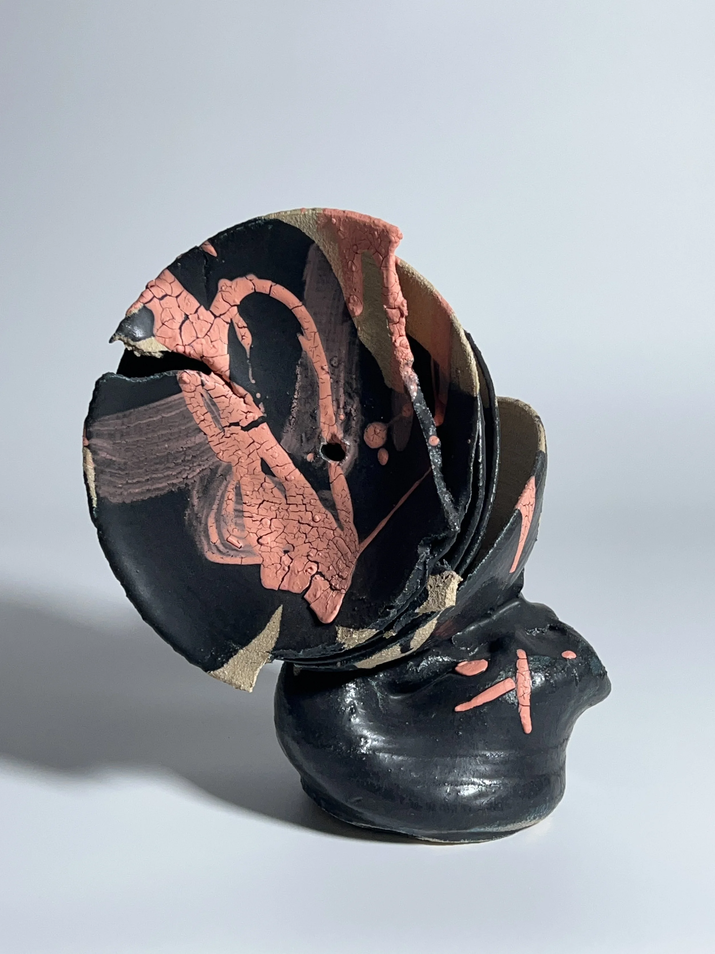  2022  Glazed ceramics&nbsp;  12 x 9 x 10 inches 