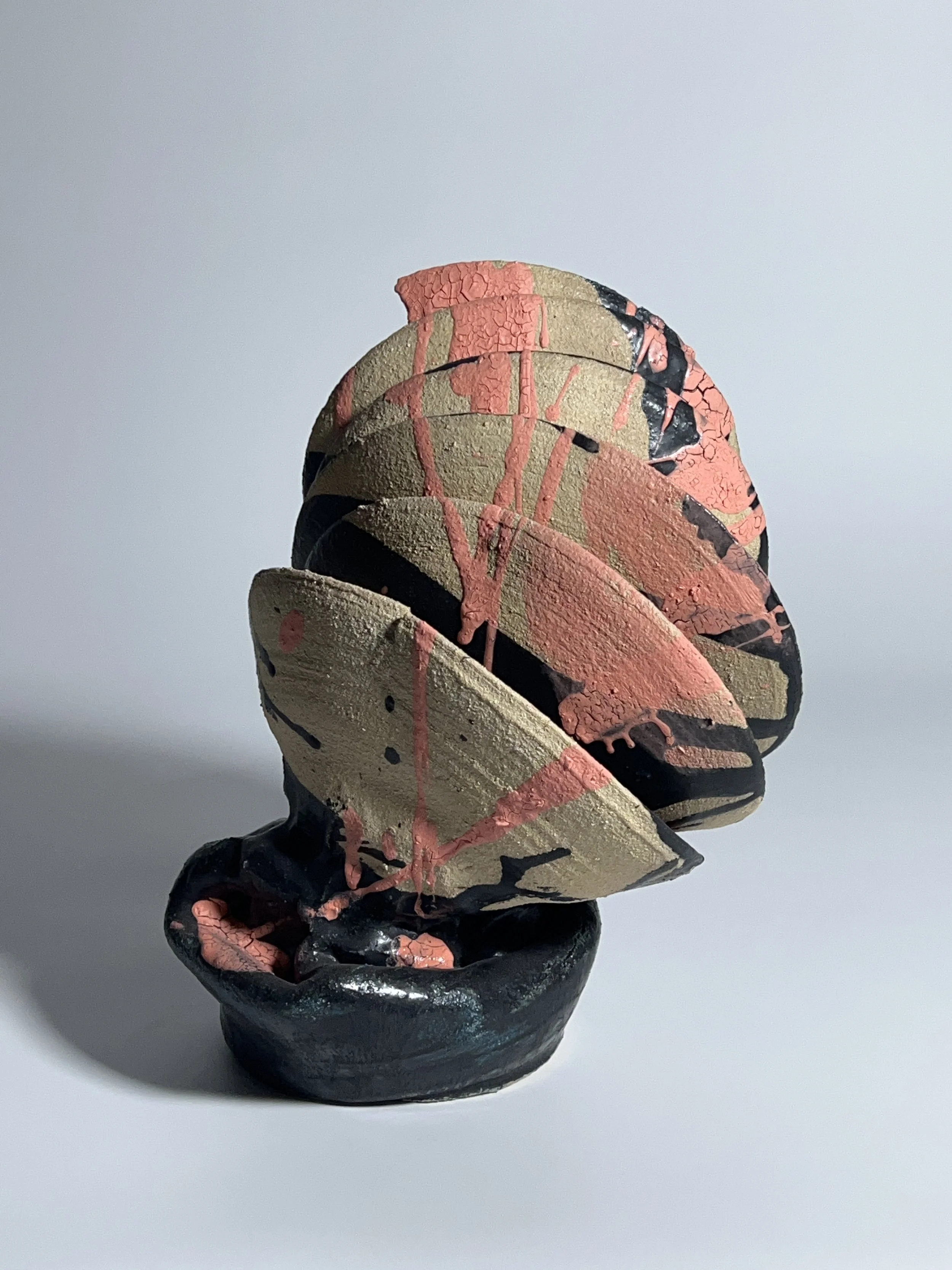  2022  Glazed ceramics&nbsp;  12 x 9 x 10 inches 