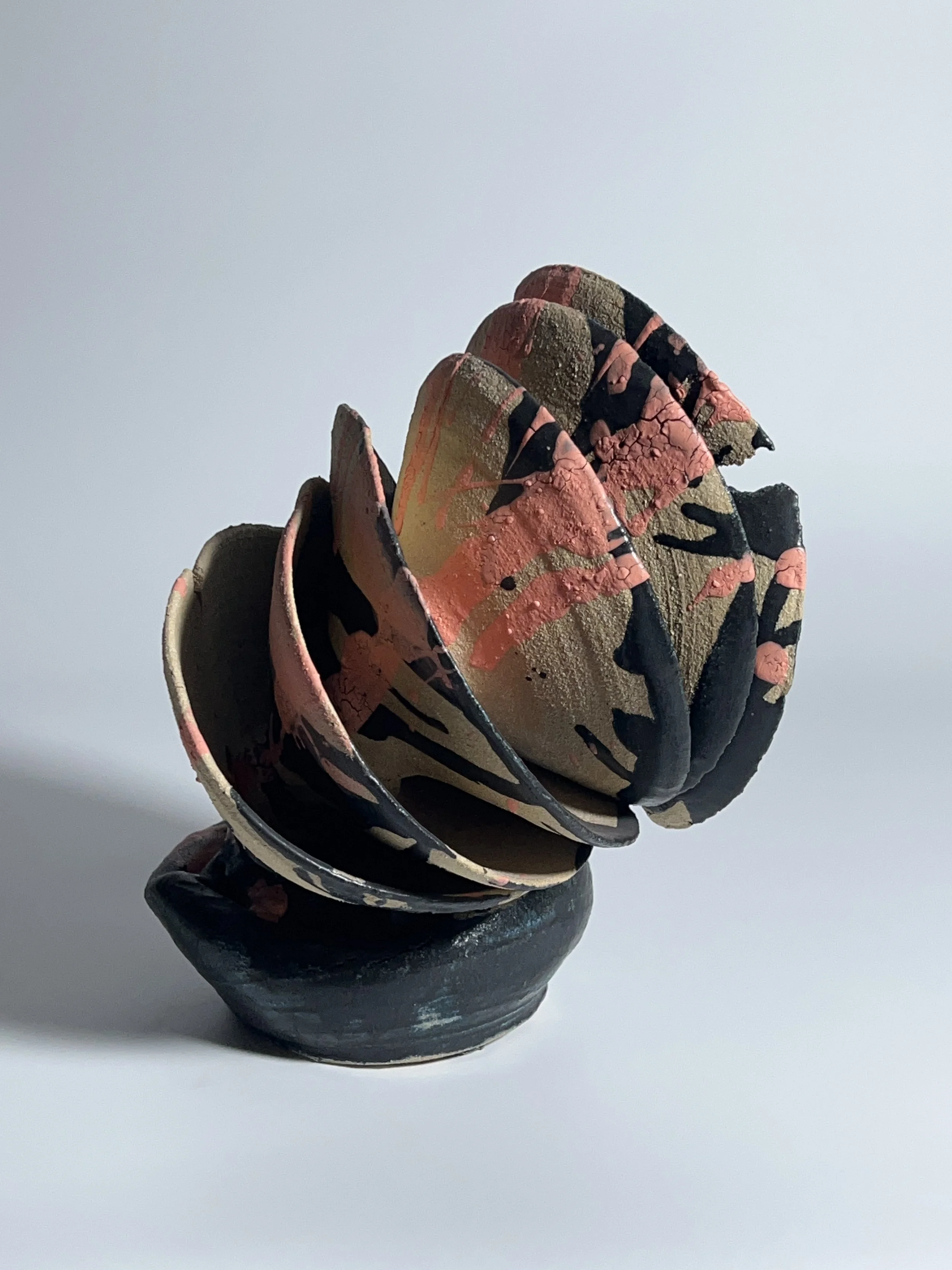  2022  Glazed ceramics&nbsp;  12 x 9 x 10 inches 