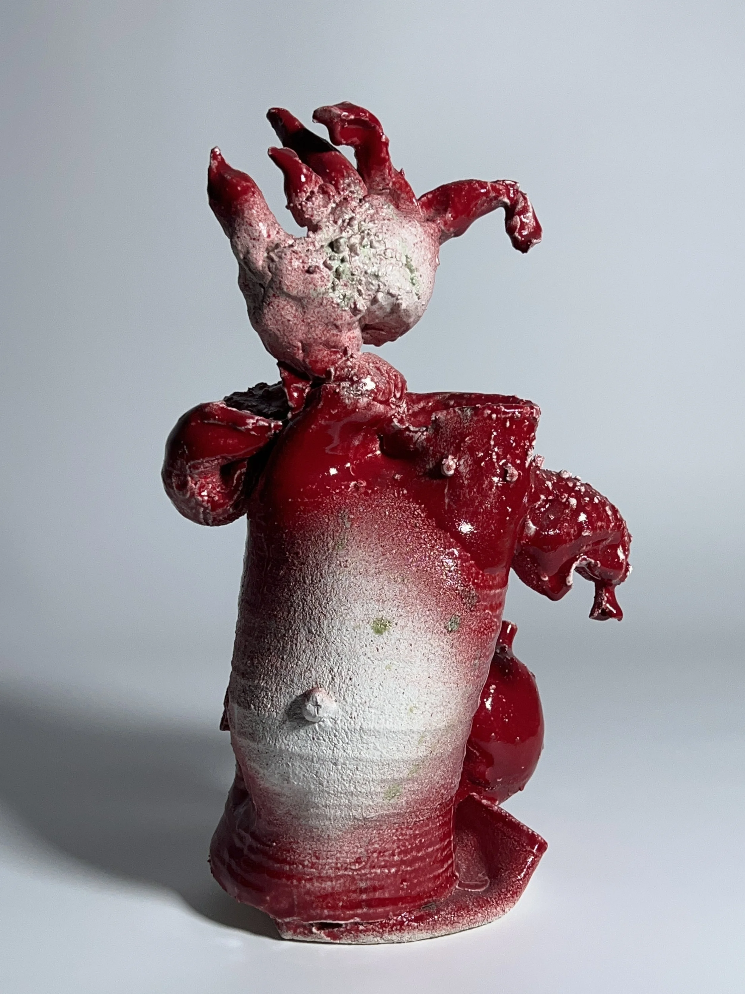  2021  Glazed ceramics&nbsp;  18 x 11 x 10 inches 