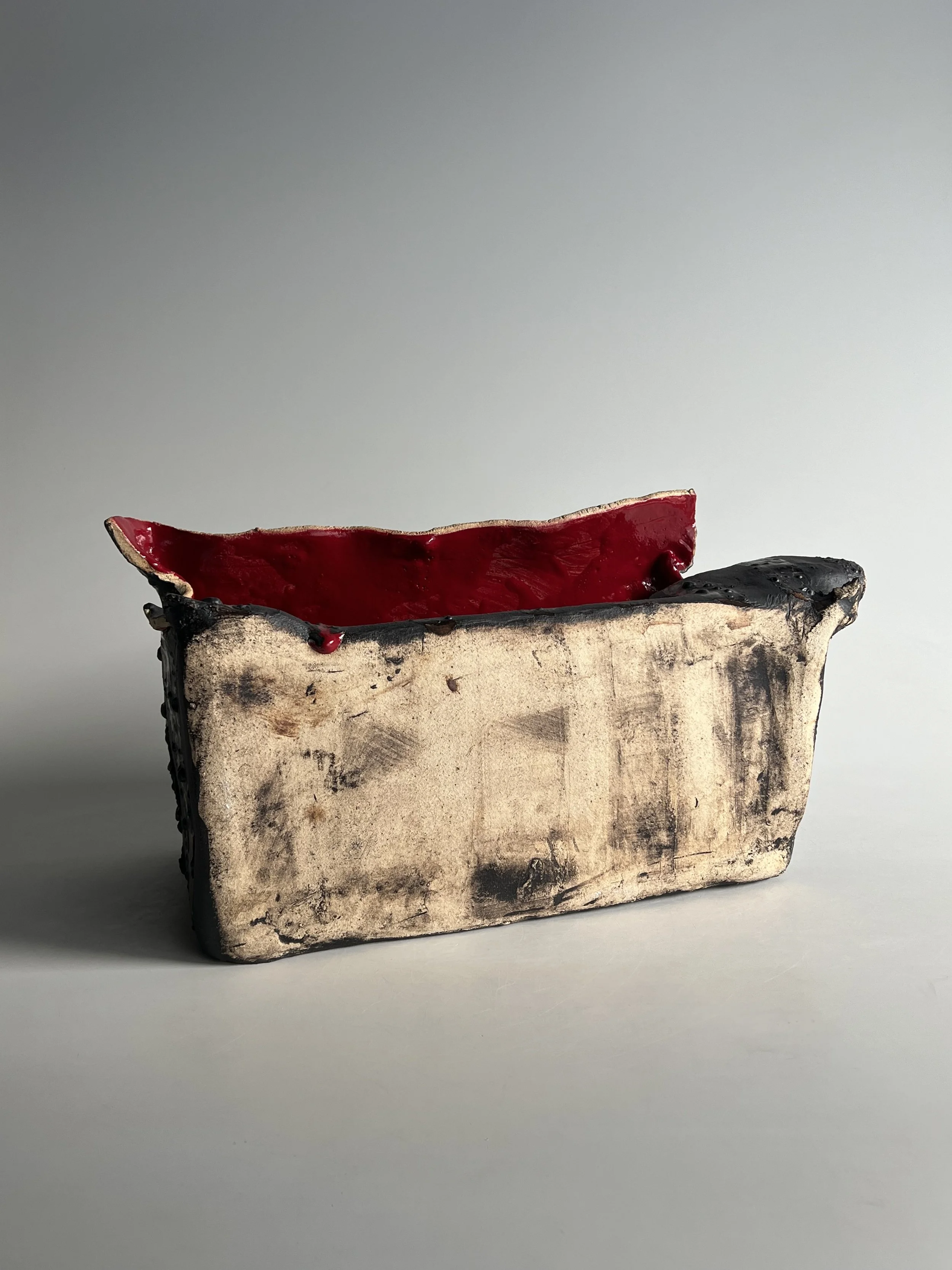  Container  2024  Glazed ceramic  10 x 19 x 9 inches 