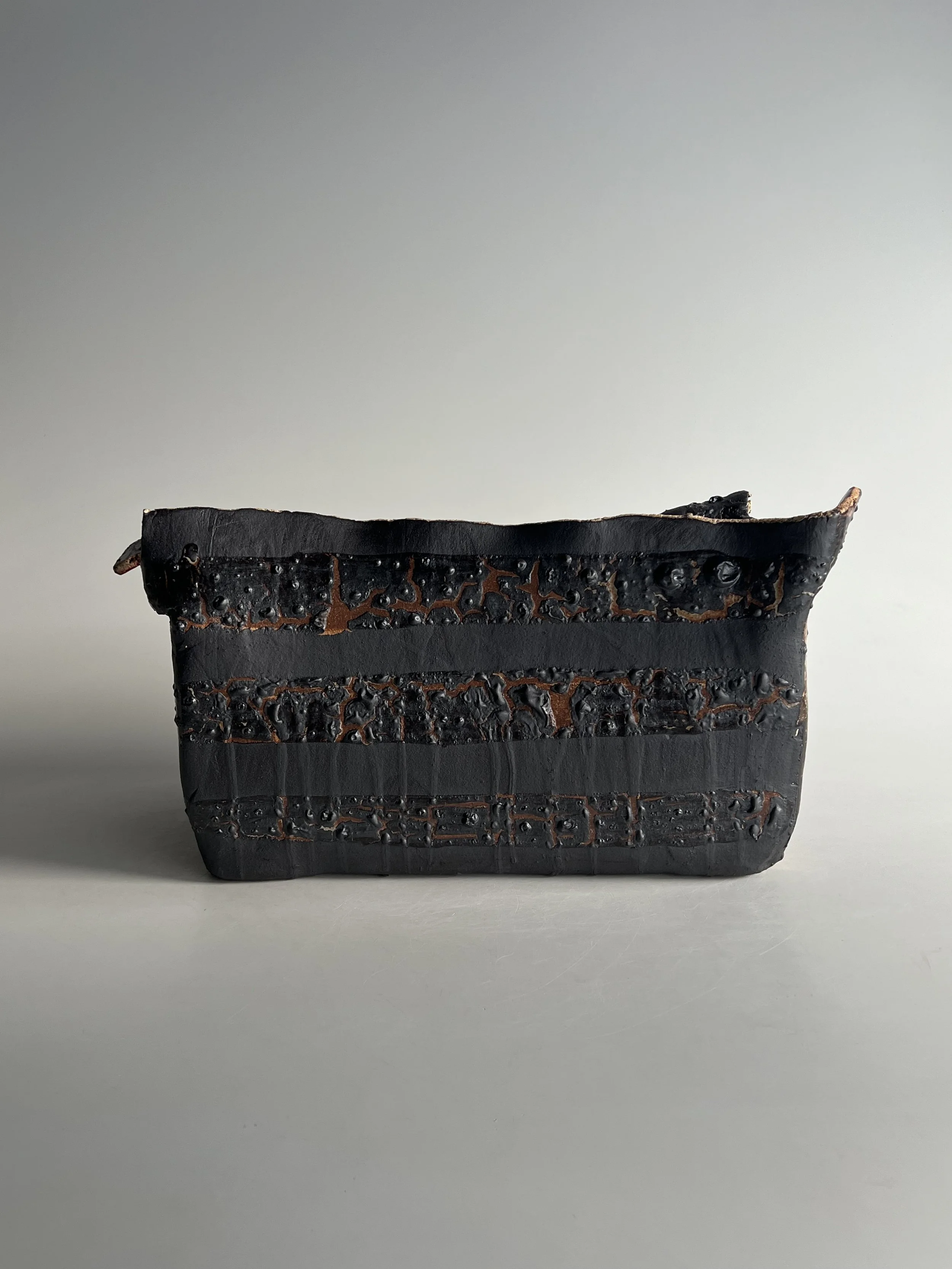  Container  2024  Glazed ceramic  10 x 19 x 9 inches 