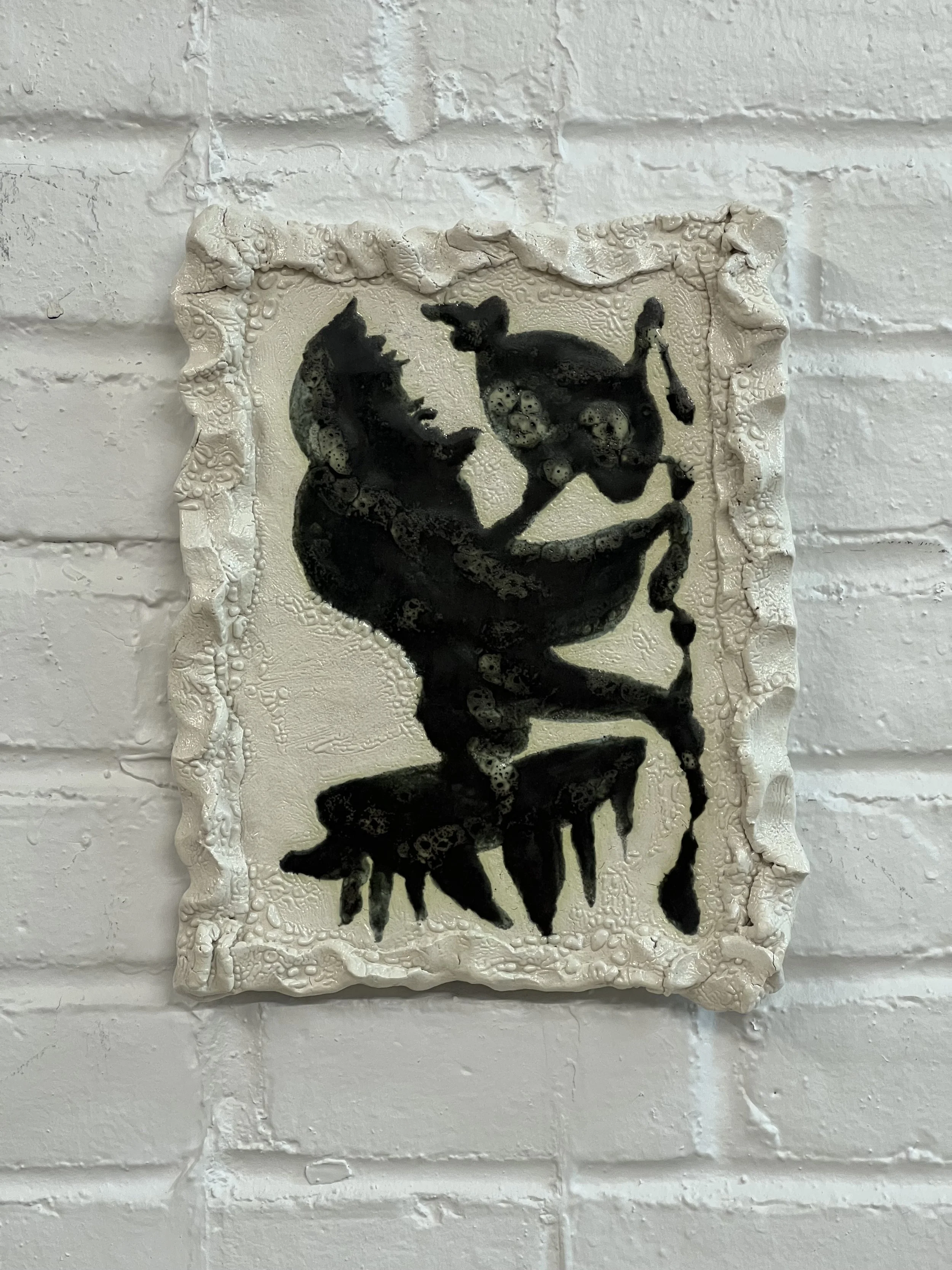  2022  10 × 11.5 × 1.25 inches  Glazed ceramic 