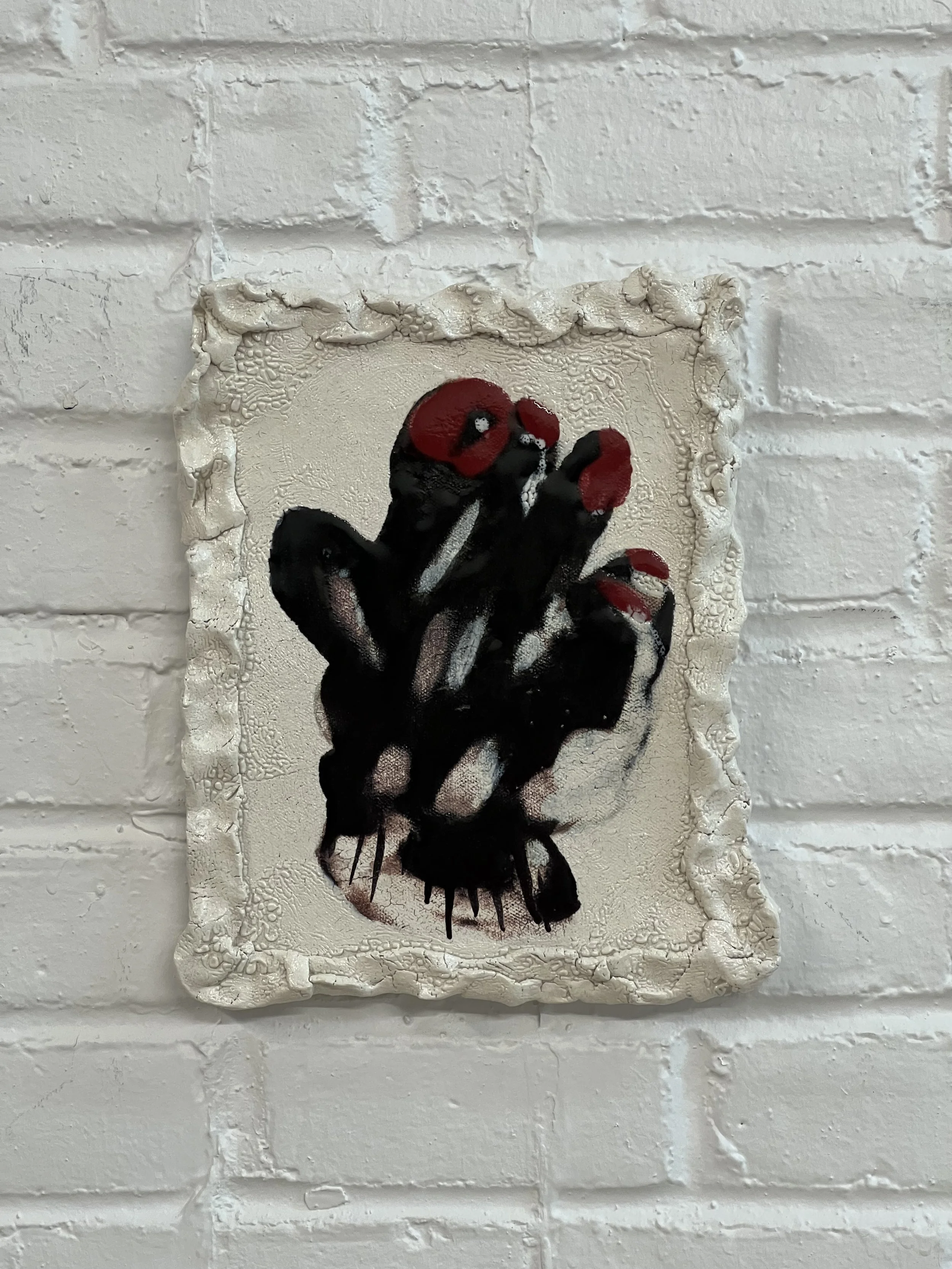  2022  10 × 11.5 × 1.25 inches  Glazed ceramic 