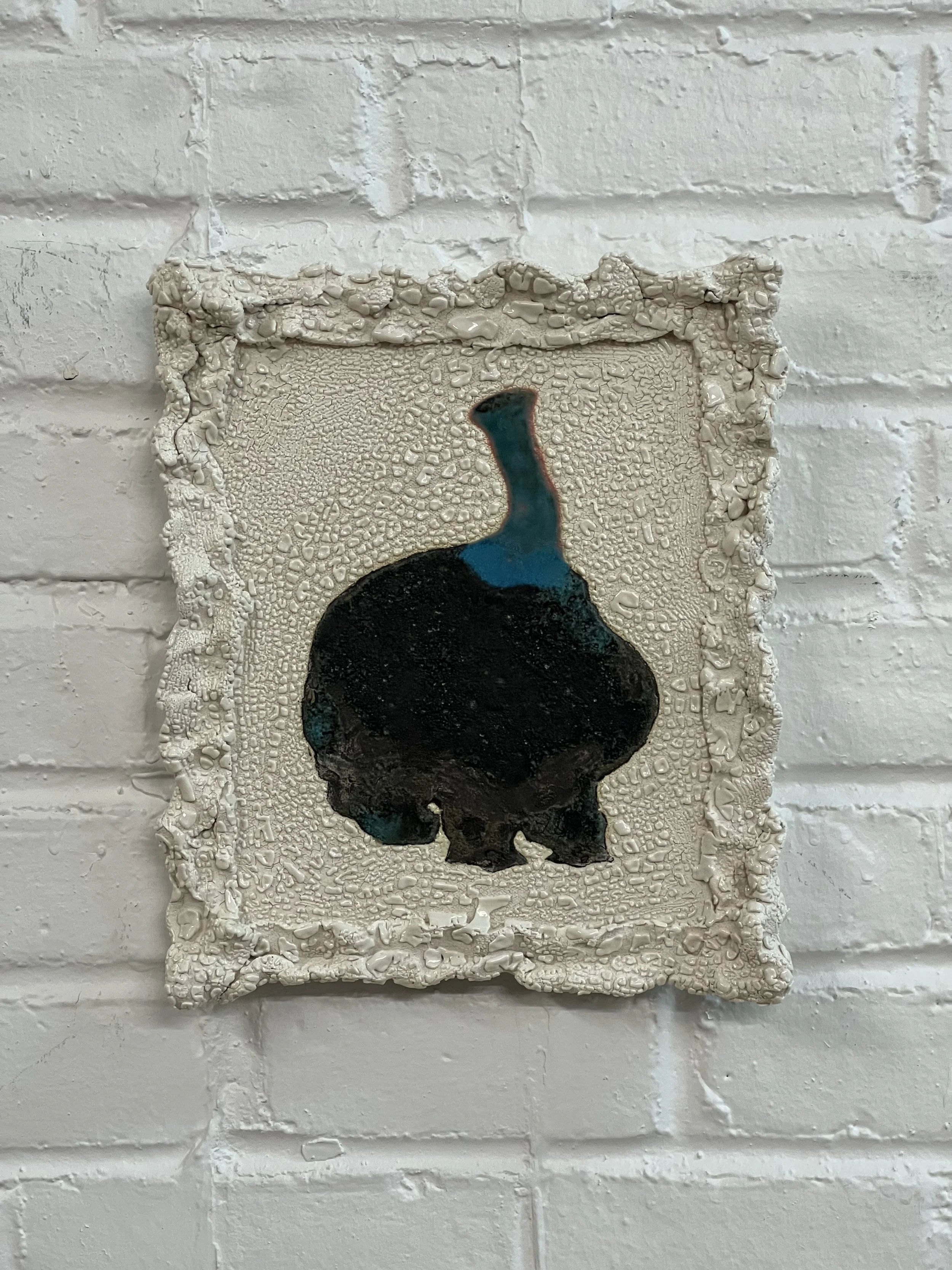  2022  10 × 11.5 × 1.25 inches  Glazed ceramic 