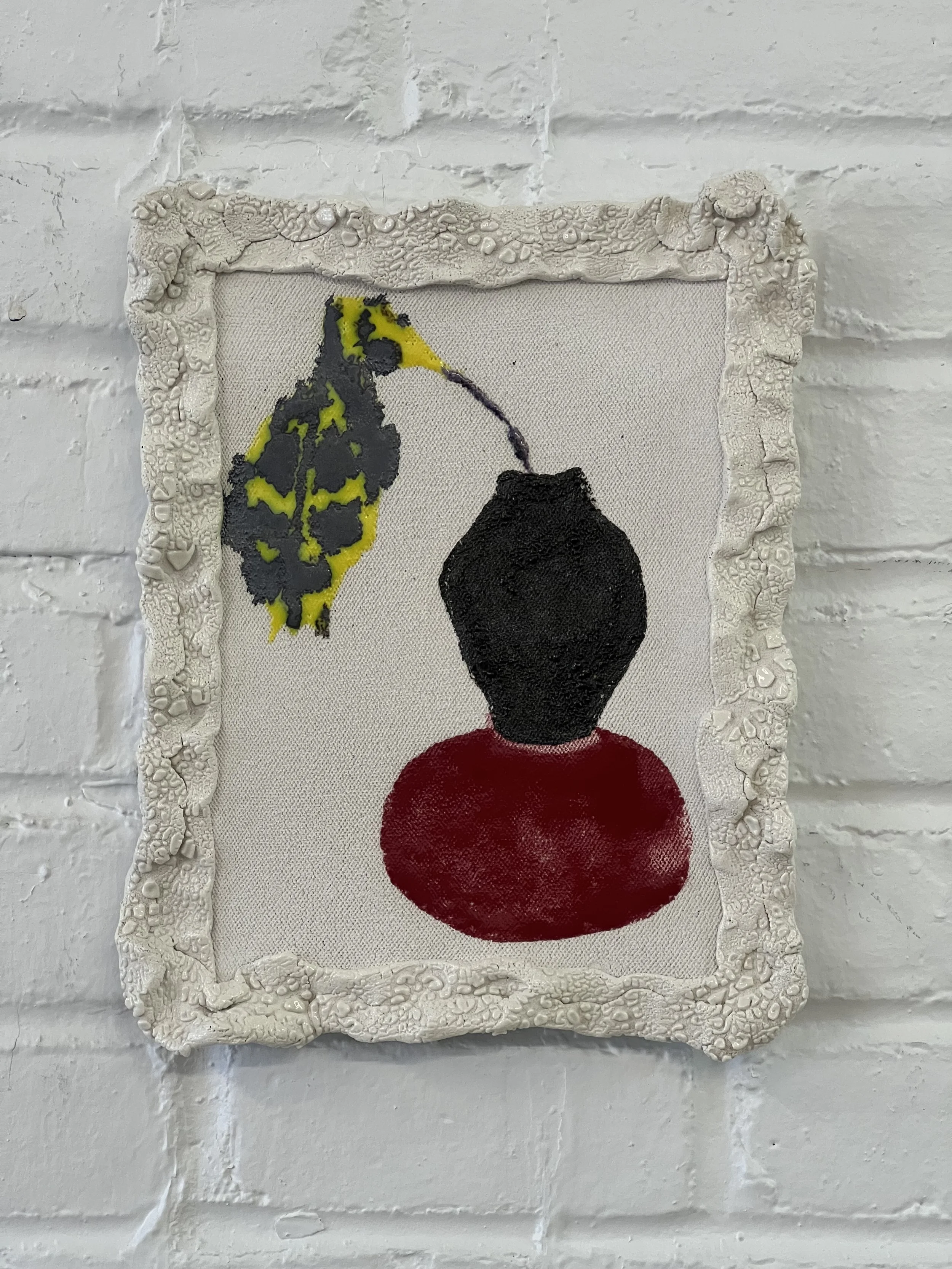  2022  10 × 11.5 × 1.25 inches  Glazed ceramic 