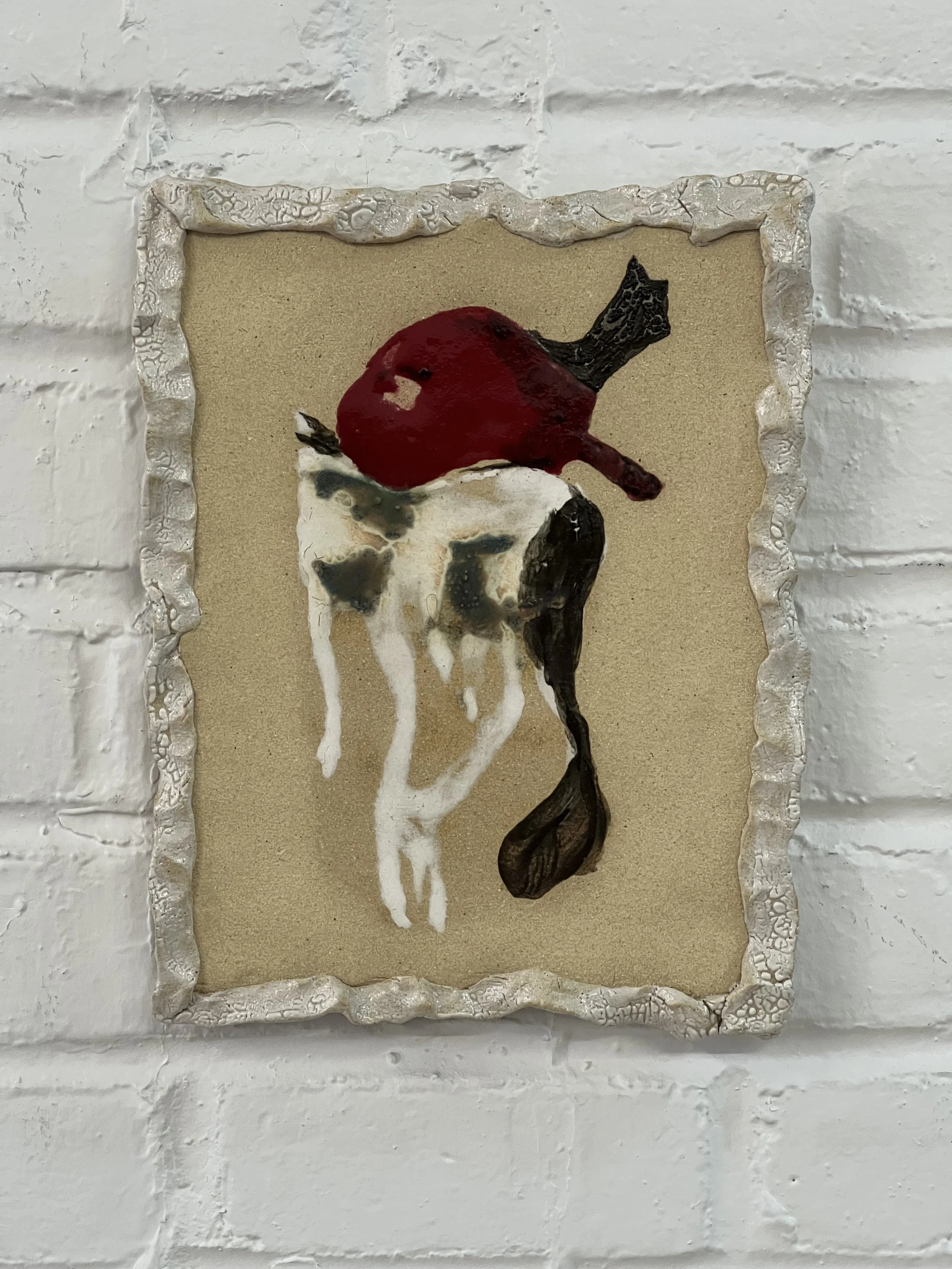  2022  10 × 11.5 × 1.25 inches  Glazed ceramic 