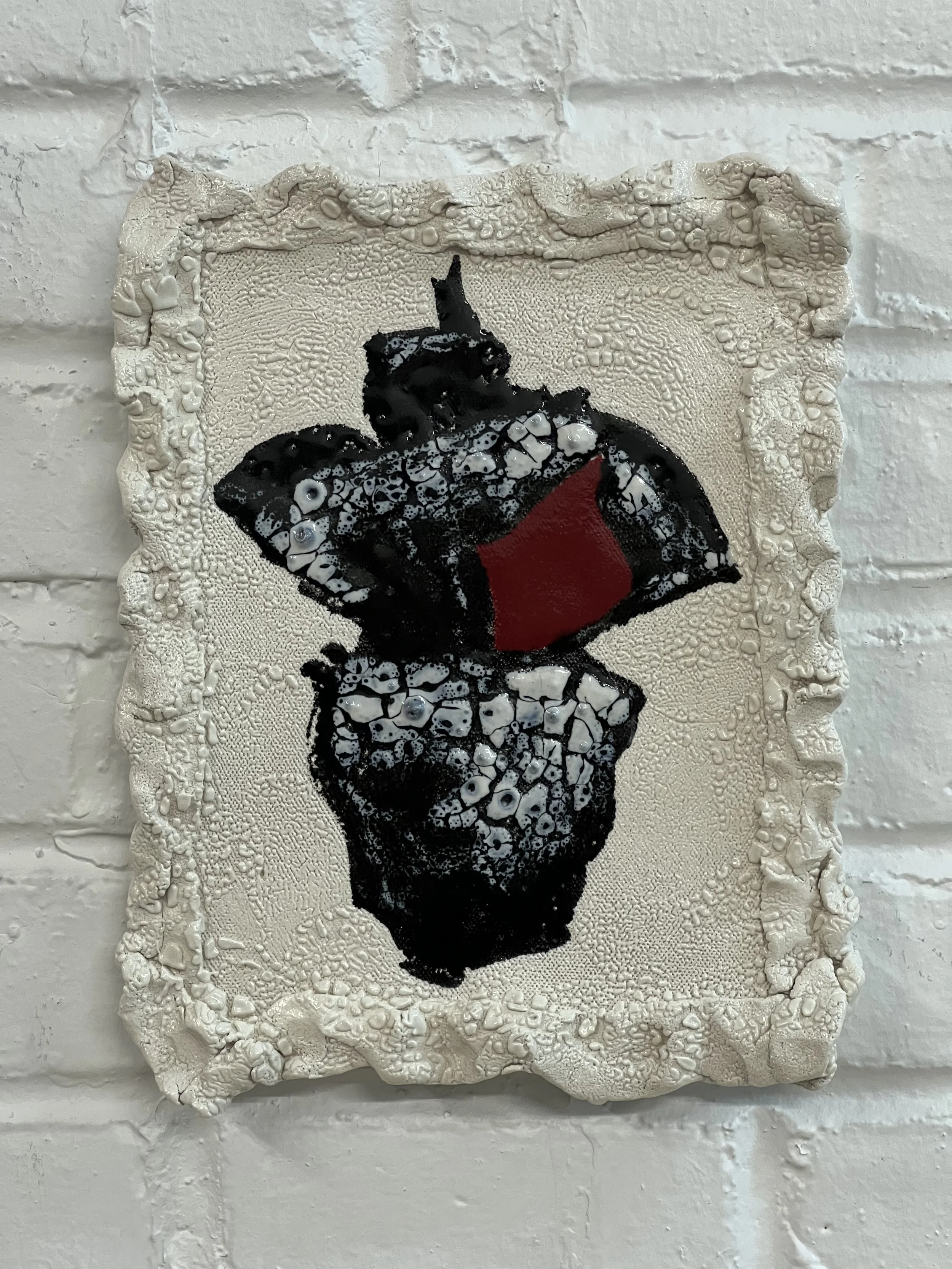  2022  10 × 11.5 × 1.25 inches  Glazed ceramic 