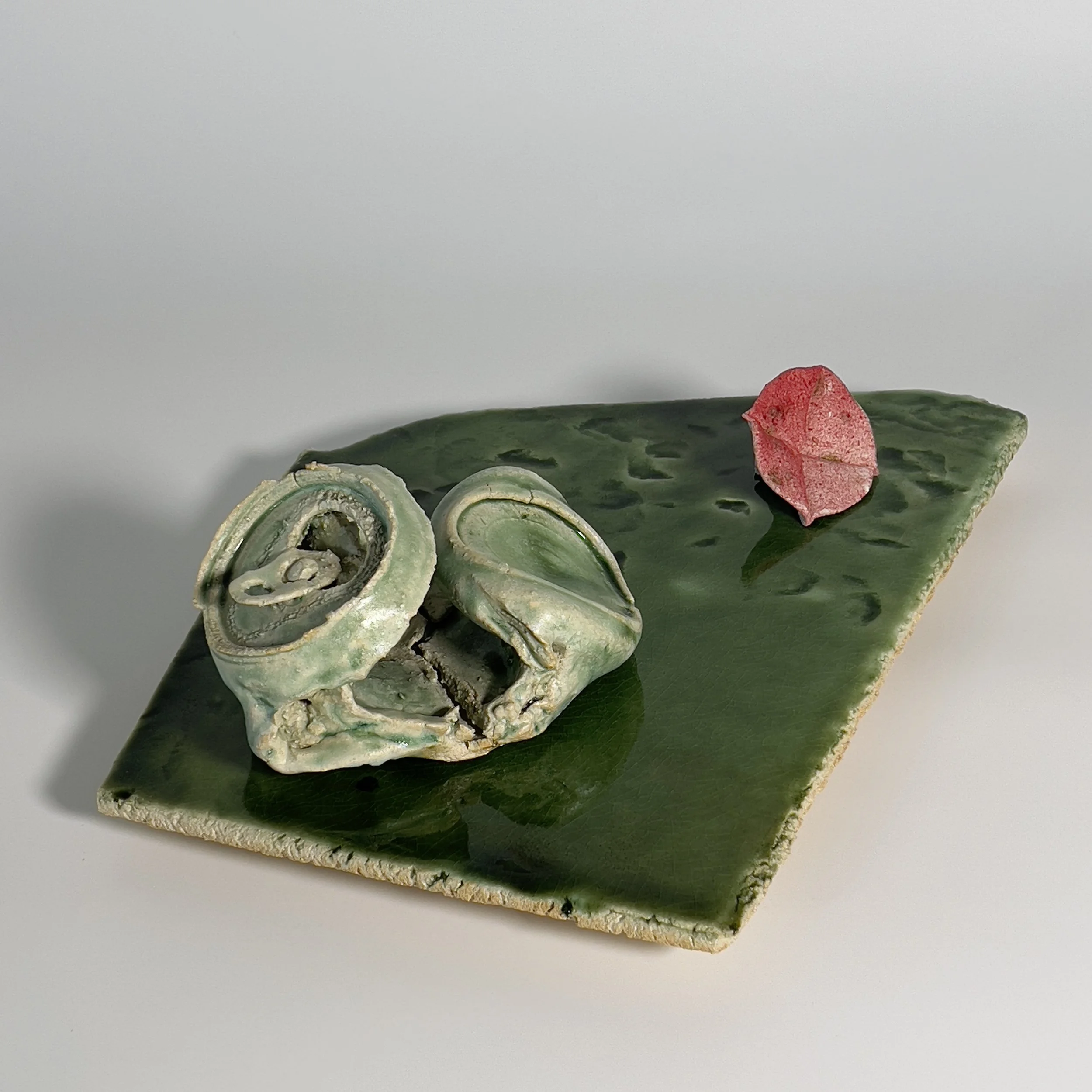  2025  Glazed ceramics, epoxy  4.5 × 14.5 x 11 inches 