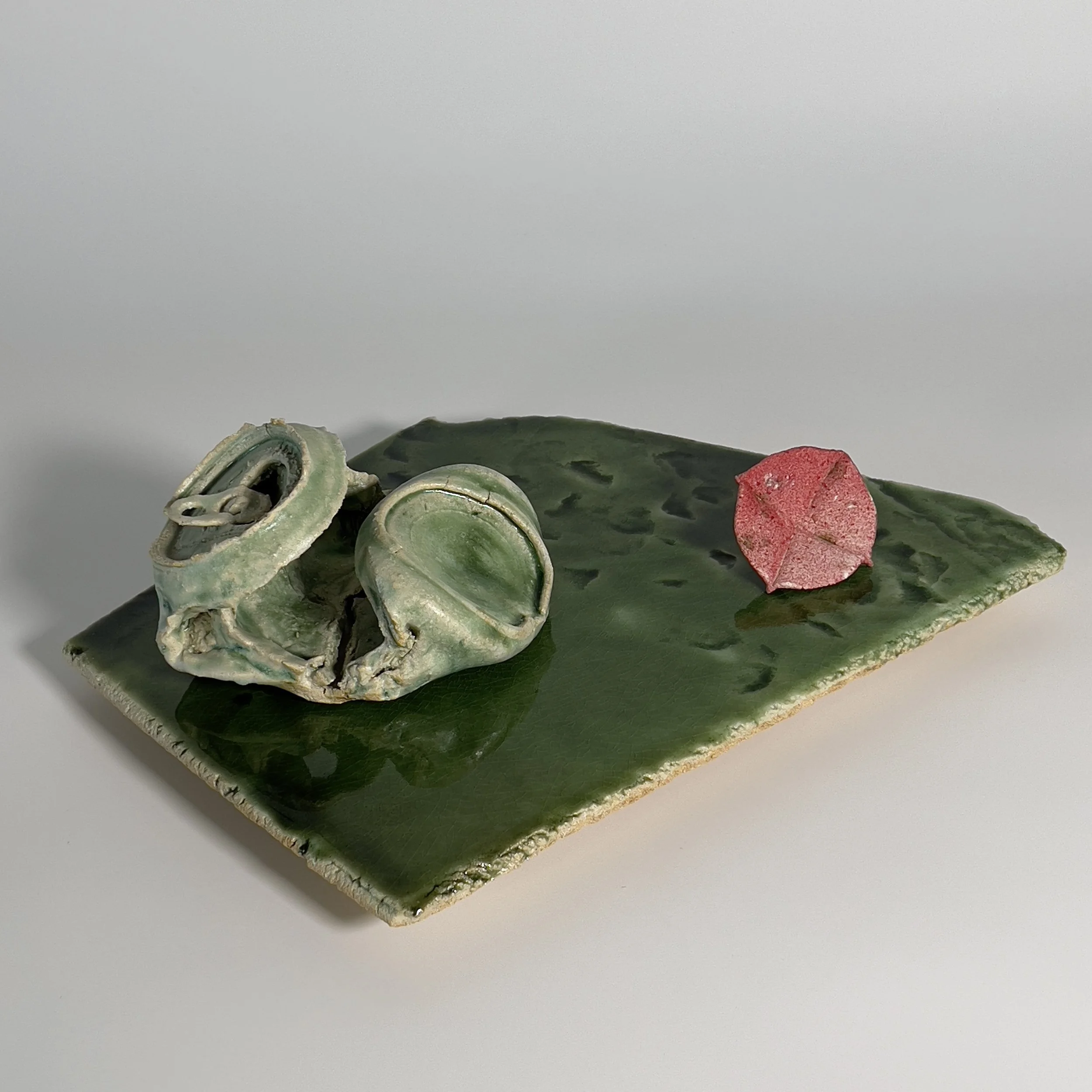  2025  Glazed ceramics, epoxy  4.5 × 14.5 x 11 inches 
