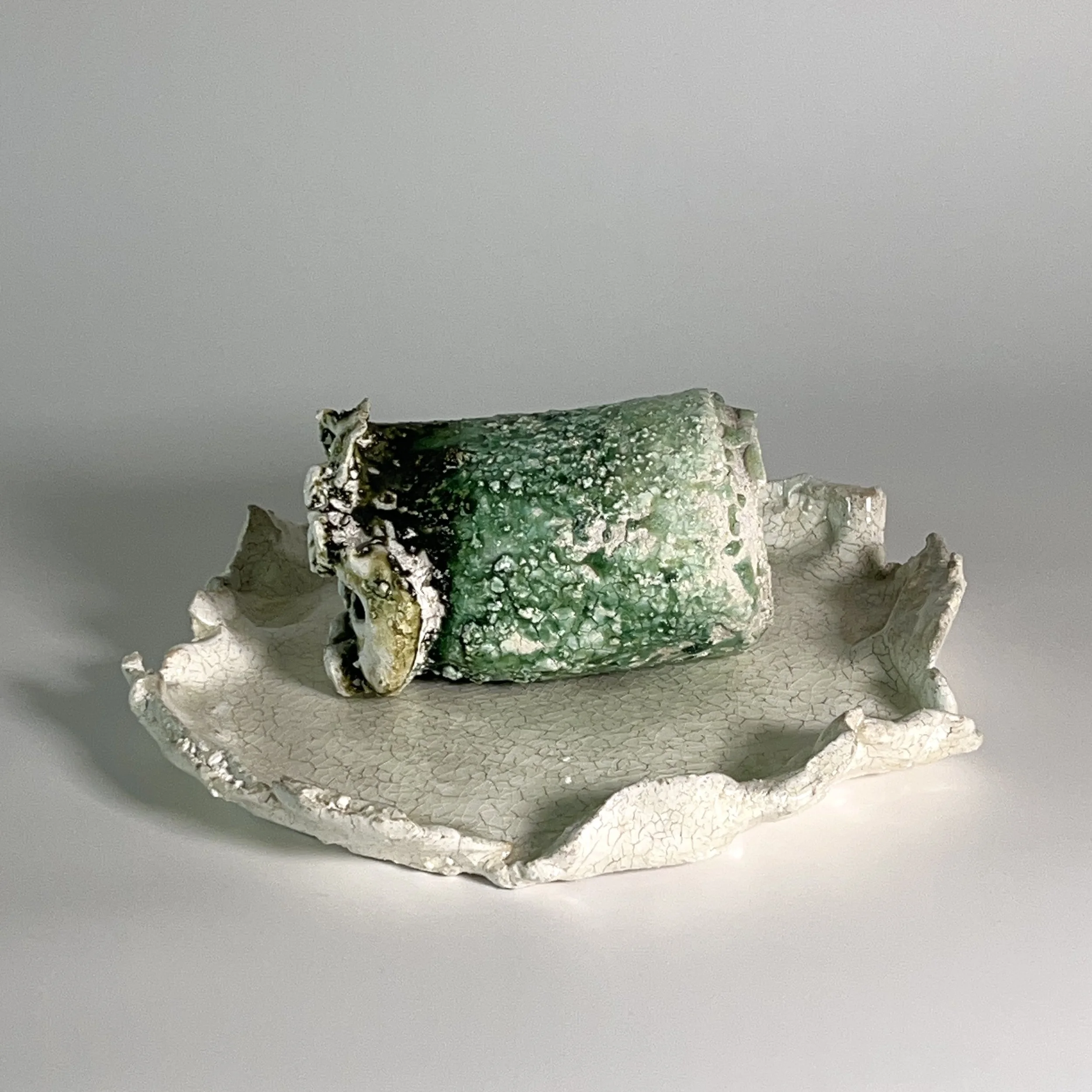  2025  Glazed ceramics, epoxy   4.5 × 12.5 x 12 inches 