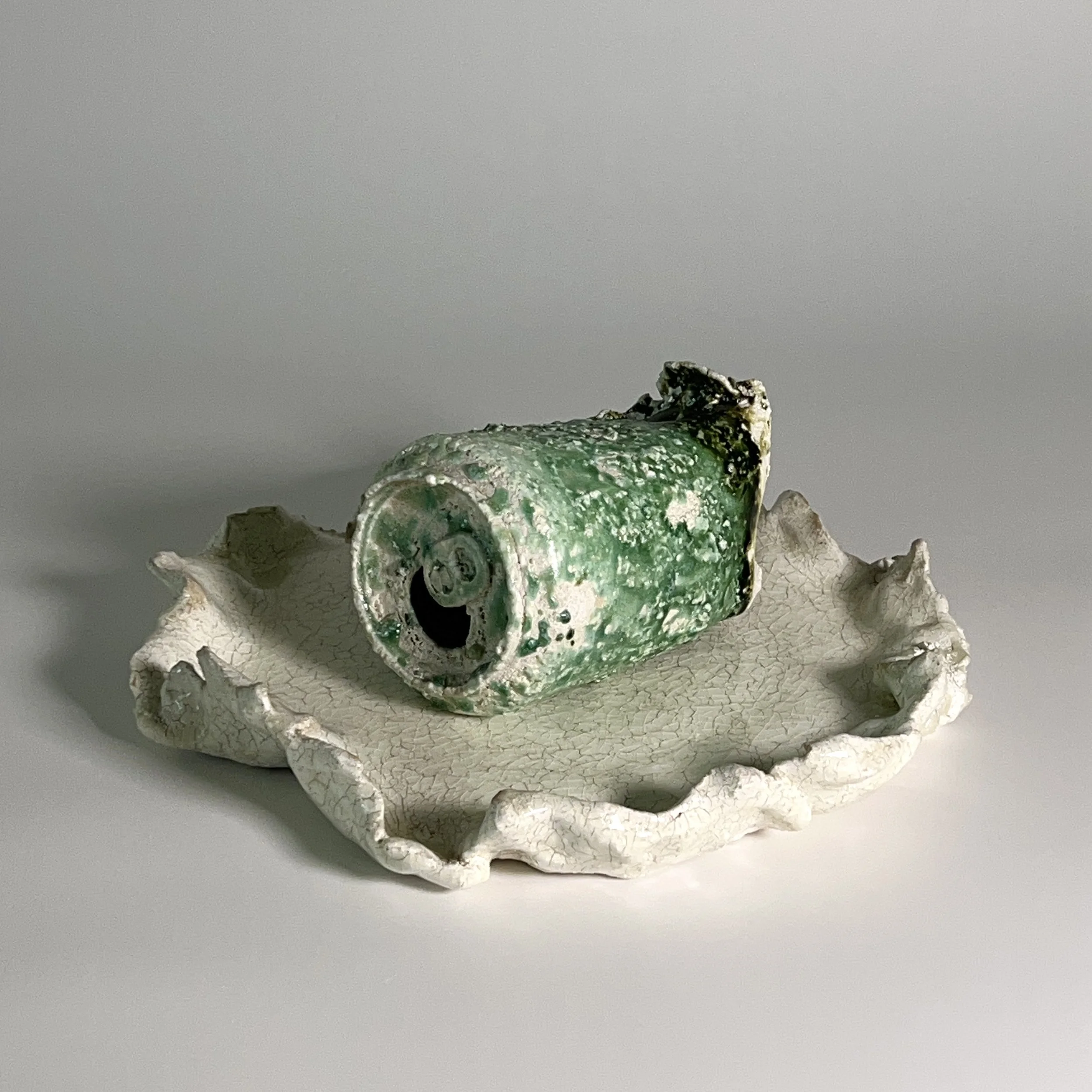  2025  Glazed ceramics, epoxy   4.5 × 12.5 x 12 inches 