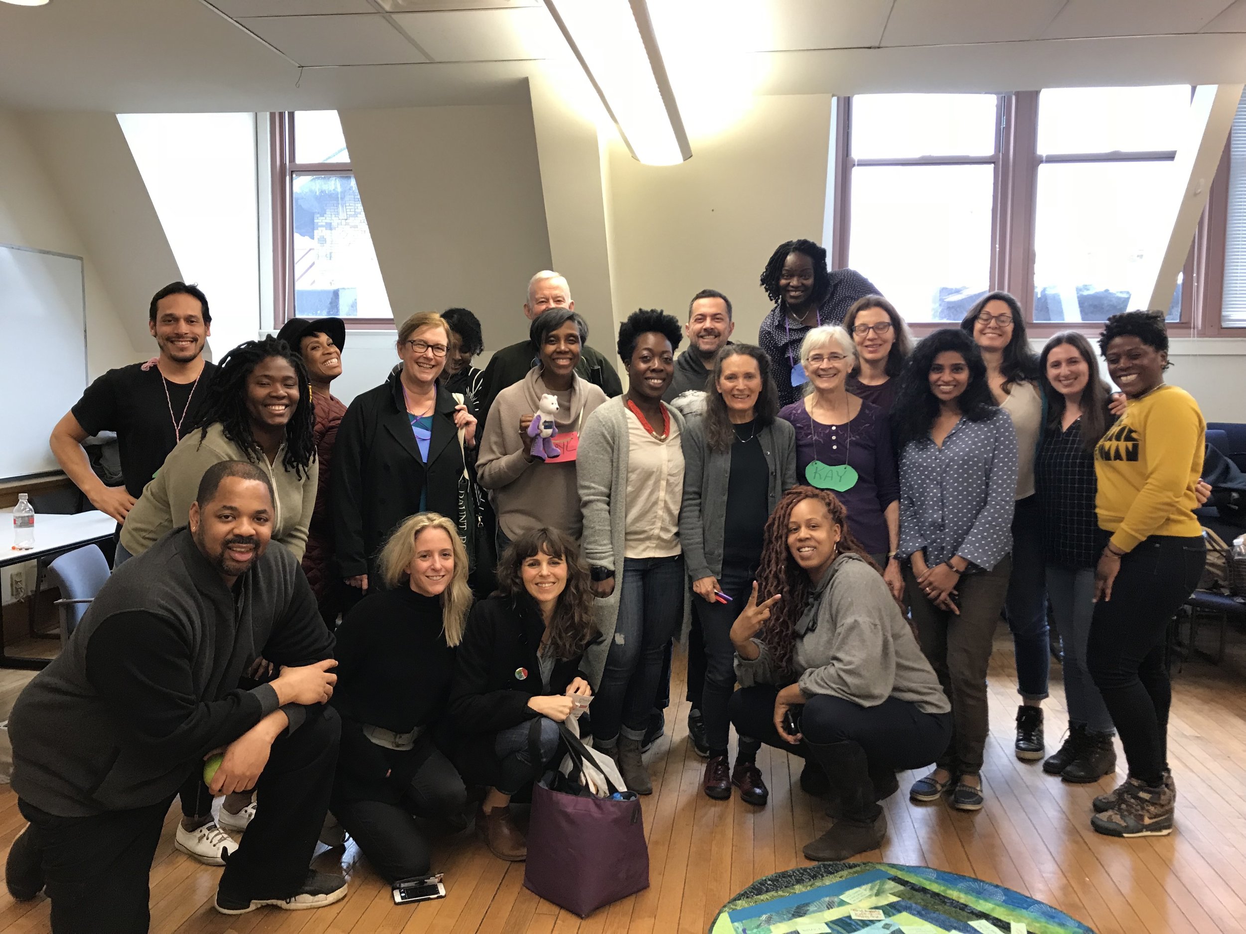  Spent two days at Columbia learning about Circles [a restorative justice practice] while meeting this incredible group of people 