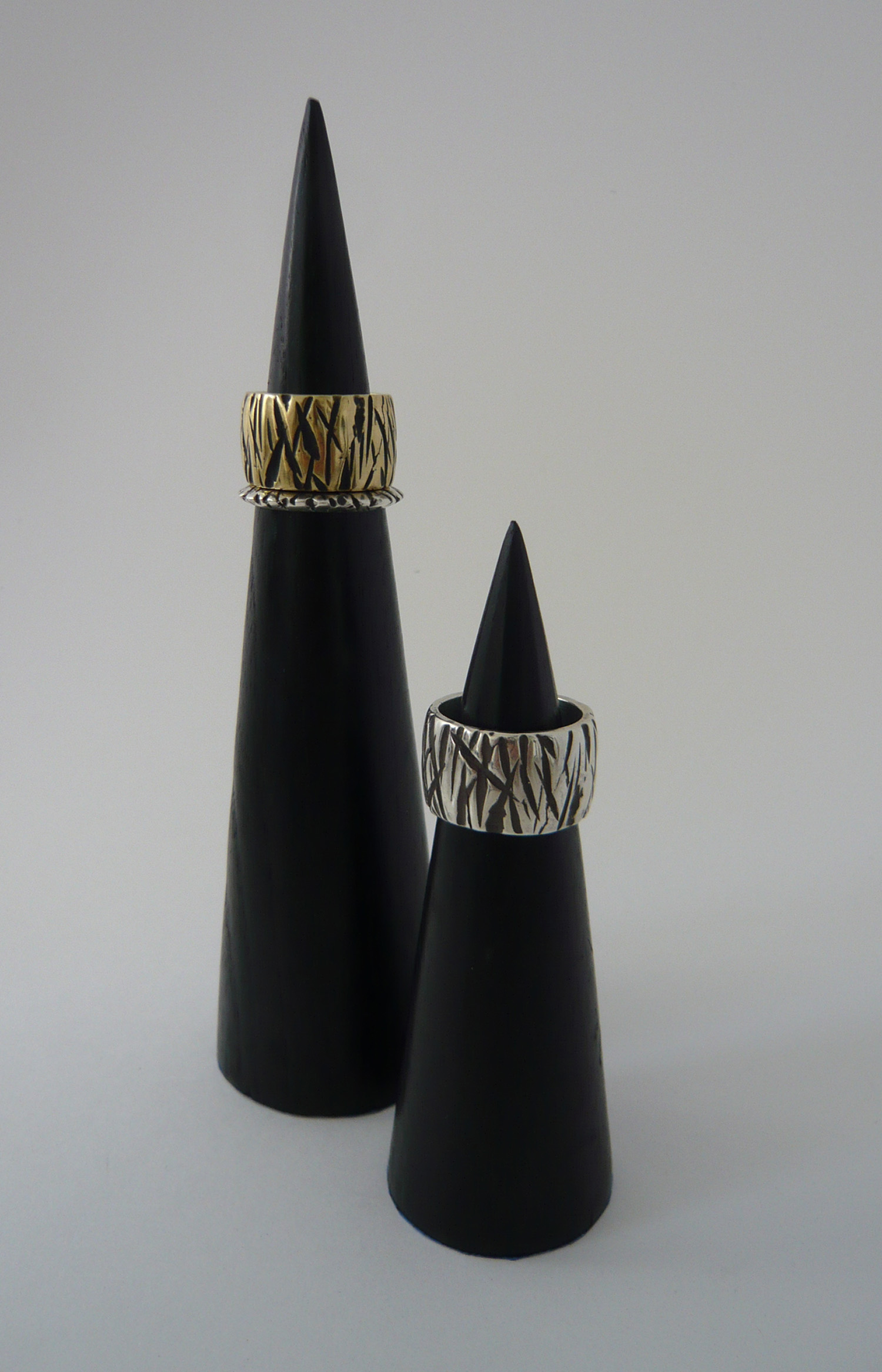 Martha Lopacki Wide Textured Bands