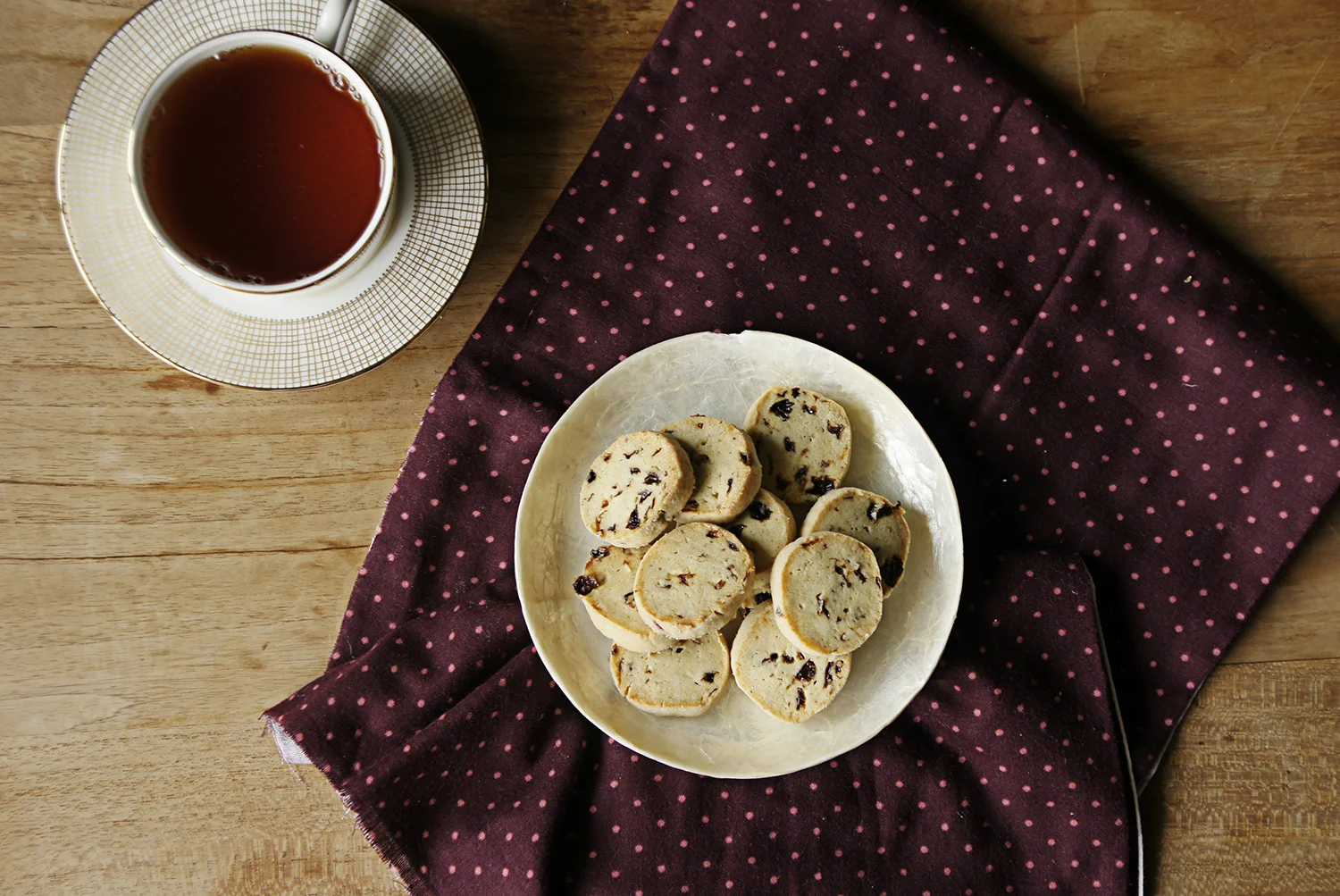 蘭姆葡萄沙布列餅乾 4f Cooking Home