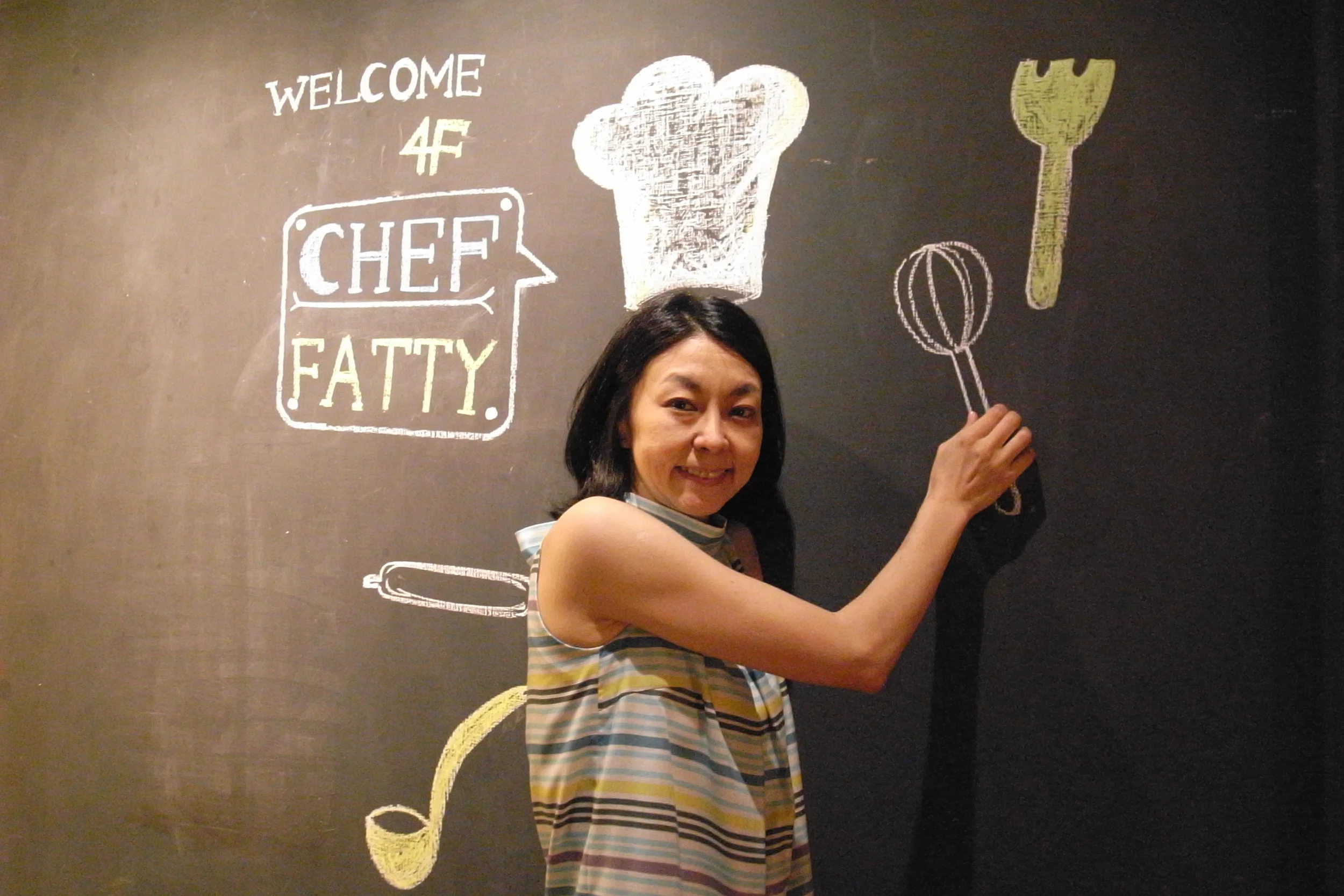 超瘦的 「Chef Fatty」,來自日本的氣質美女