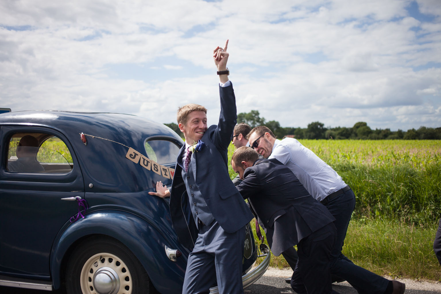Hadrien, just married