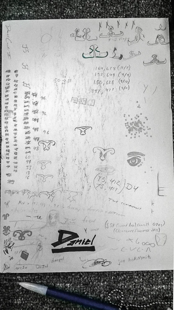 Doodles for days.