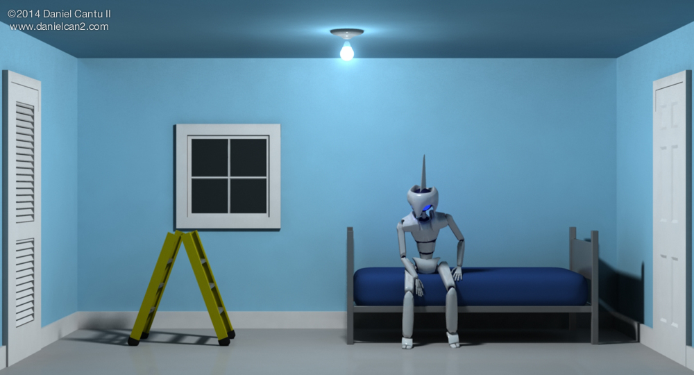 3D modeling project, Autodesk Maya, 2012
