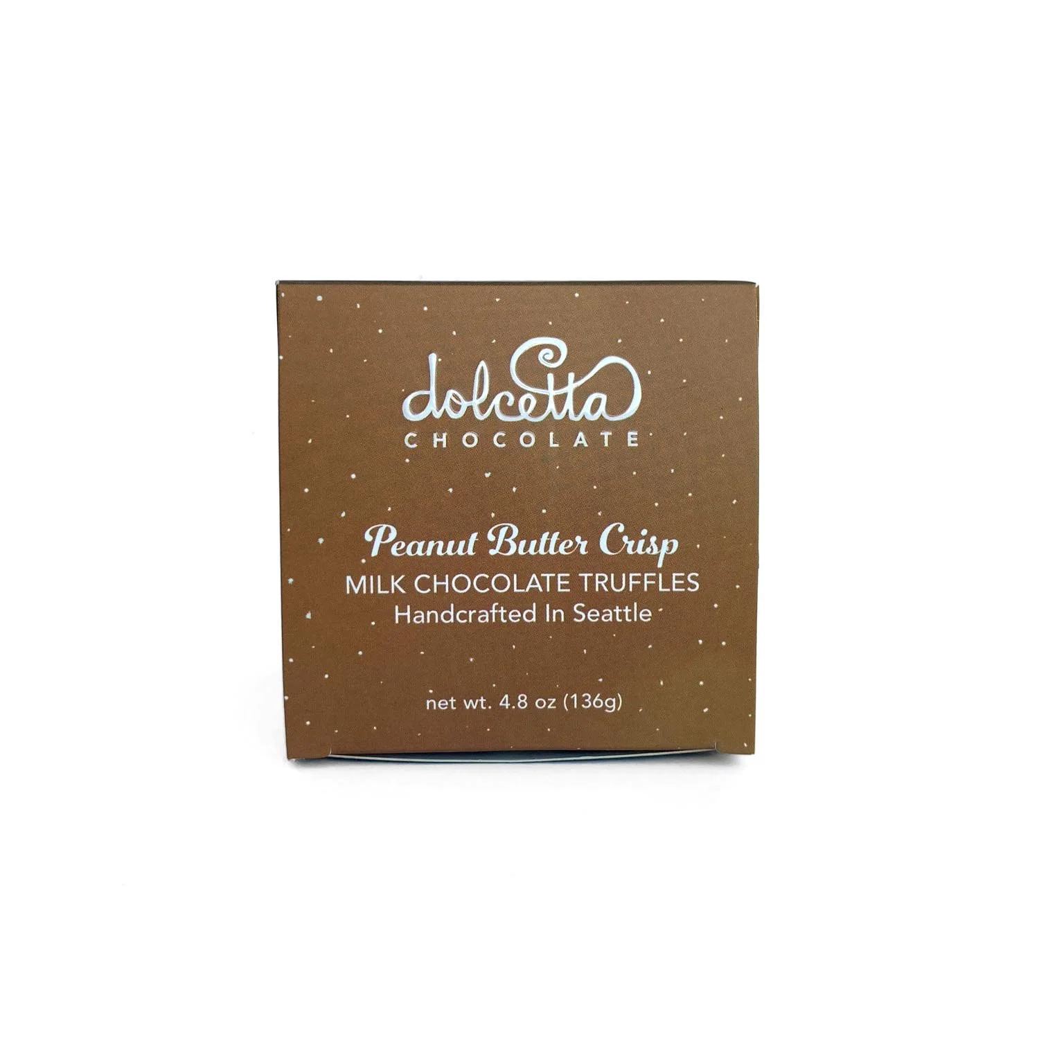 peanut butter crisp truffles