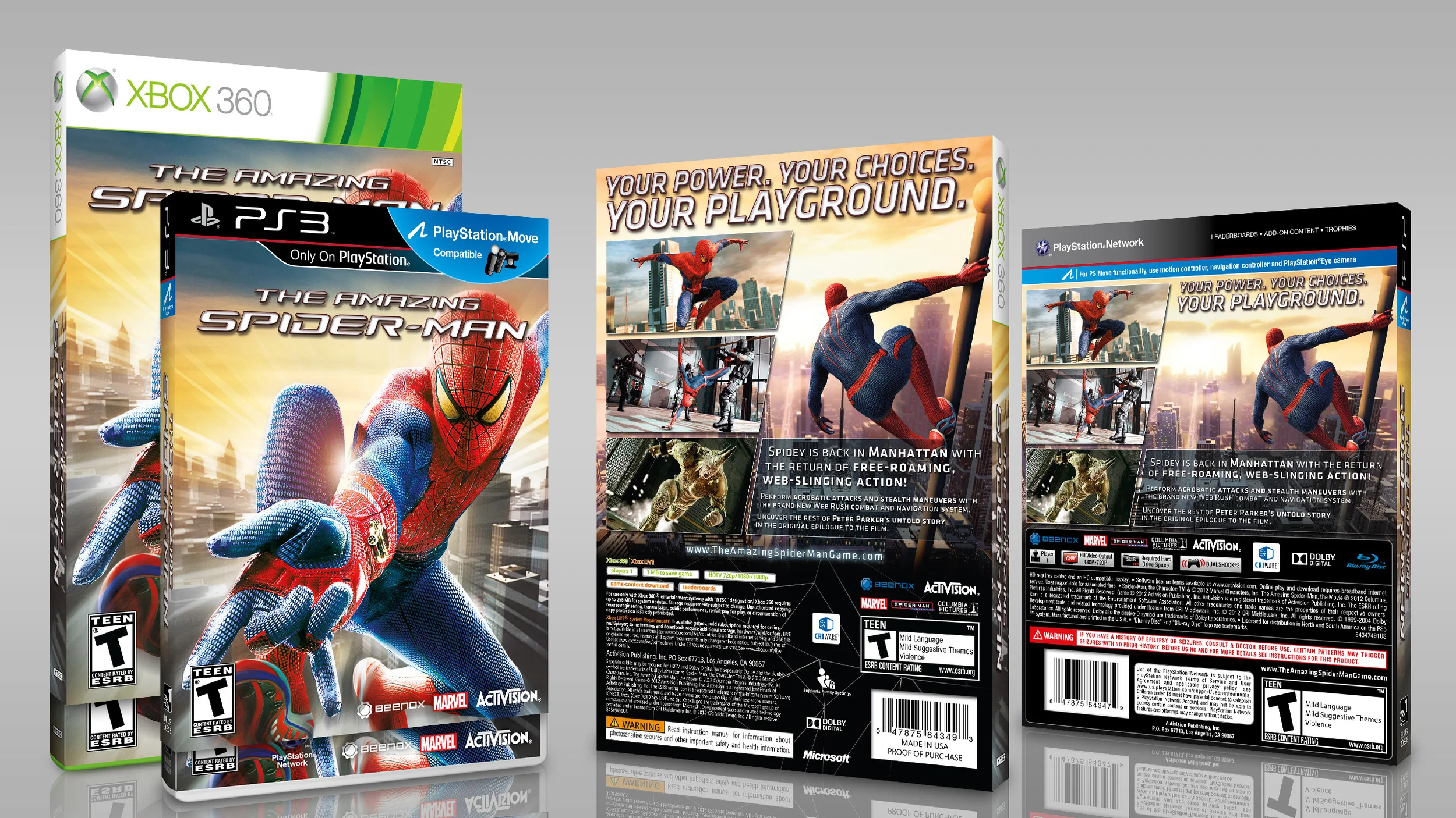 Xbox 360 & PS3 Packaging