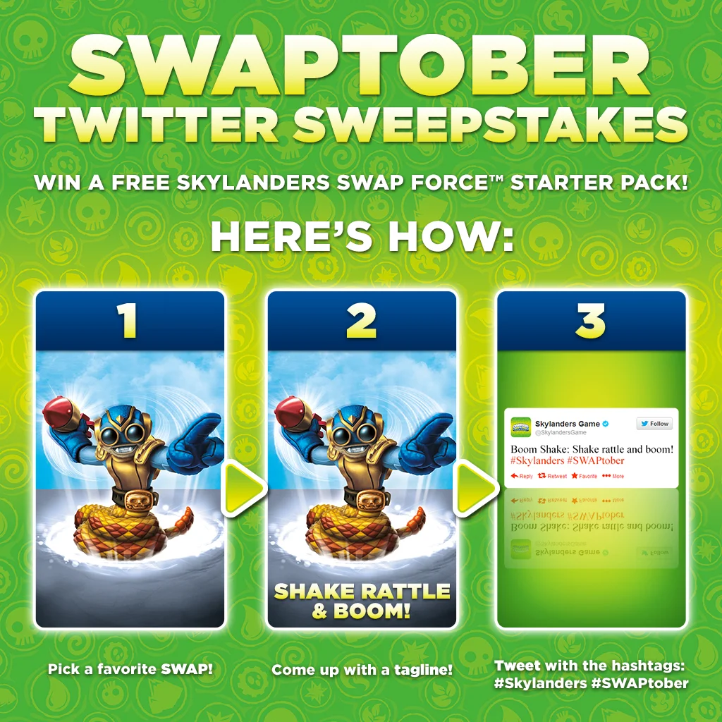 SWAPTOBER Sweepstakes