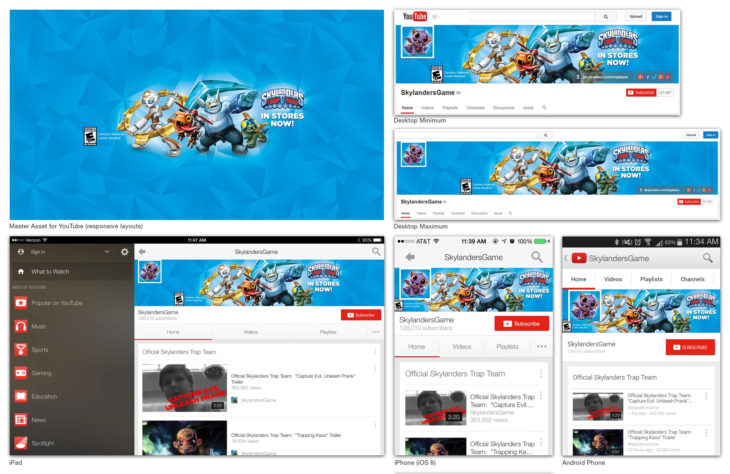 Launch Campaign YouTube Skin