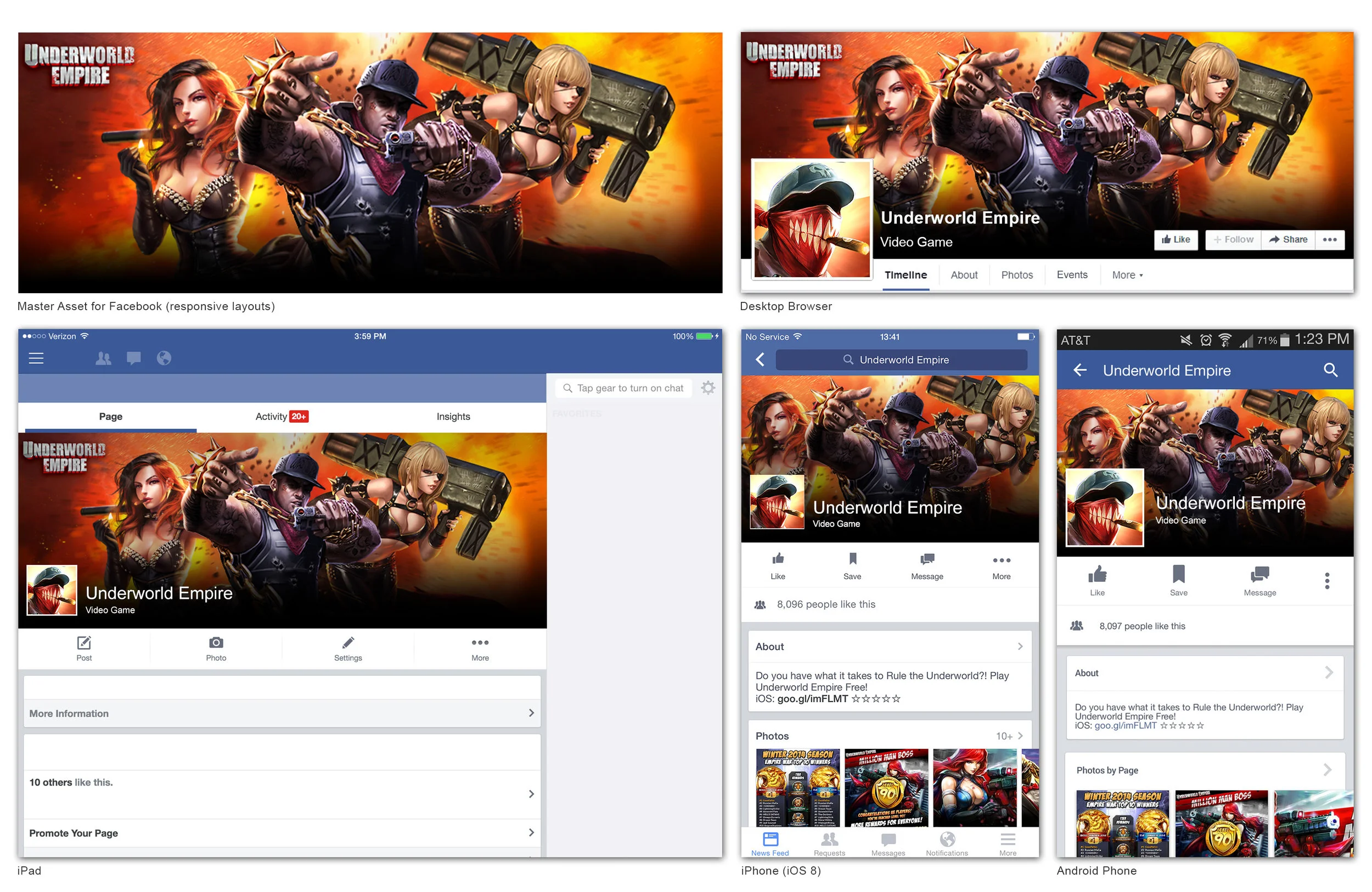 Fall Seasonal Facebook Skin