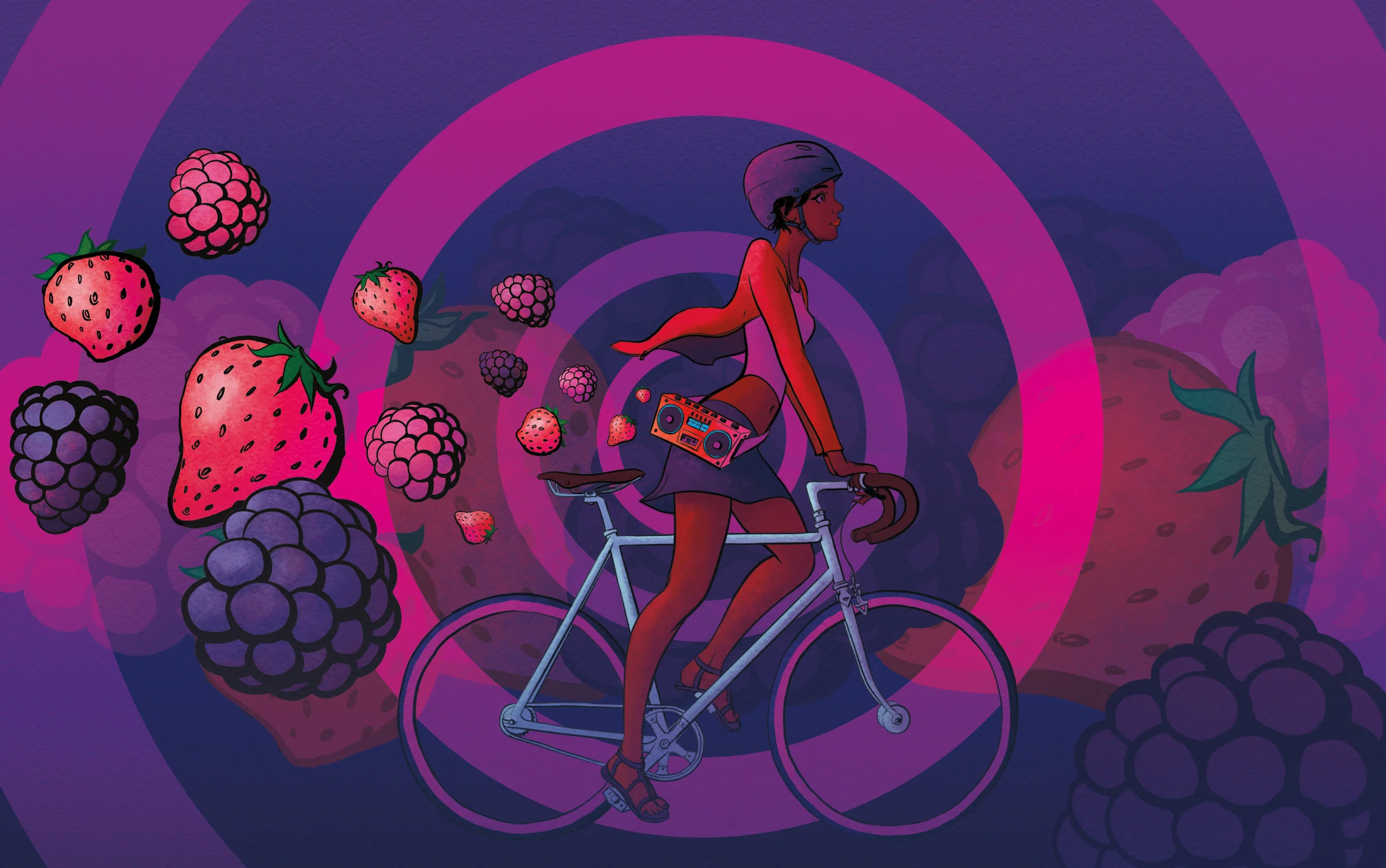 Jammy Pack Craft Beer Label Illustration