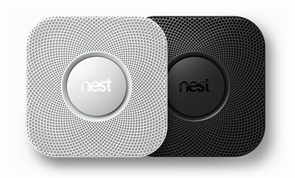 Nest Protect is available in White and Black.