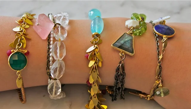 Spring 2014 bracelets: Jaipur collection