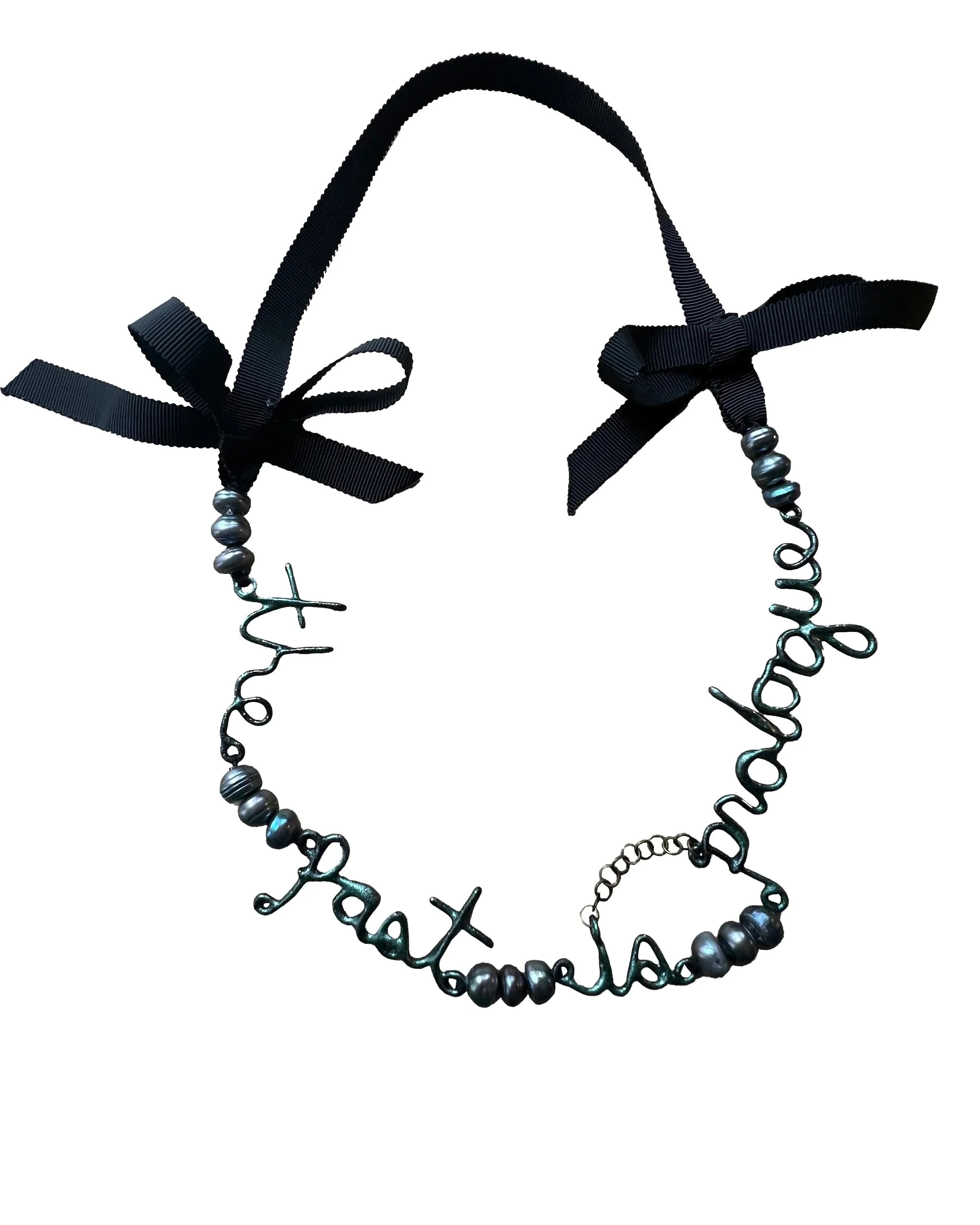 The Past is Prologue (necklace)