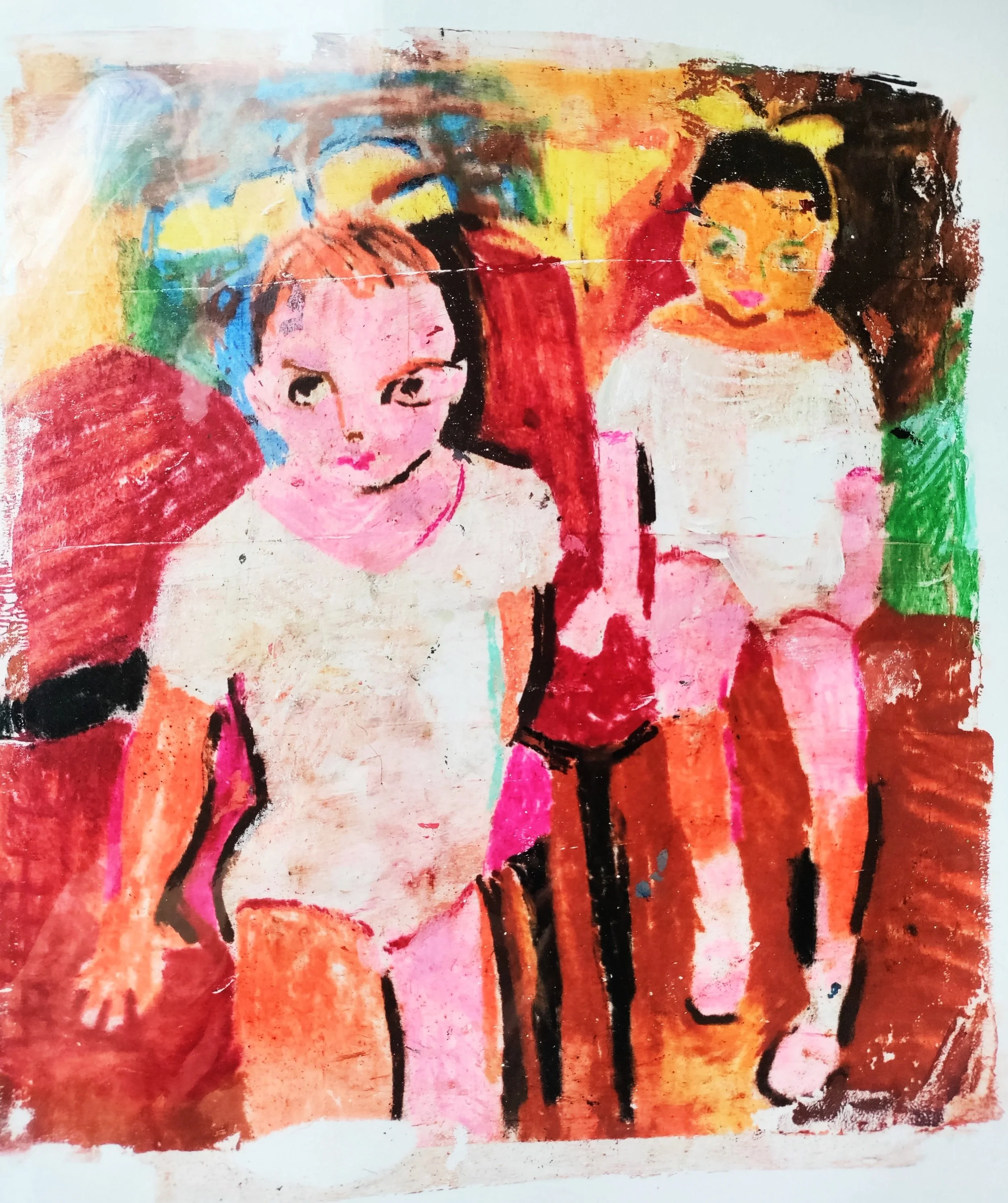 "Emma Before the Recital"