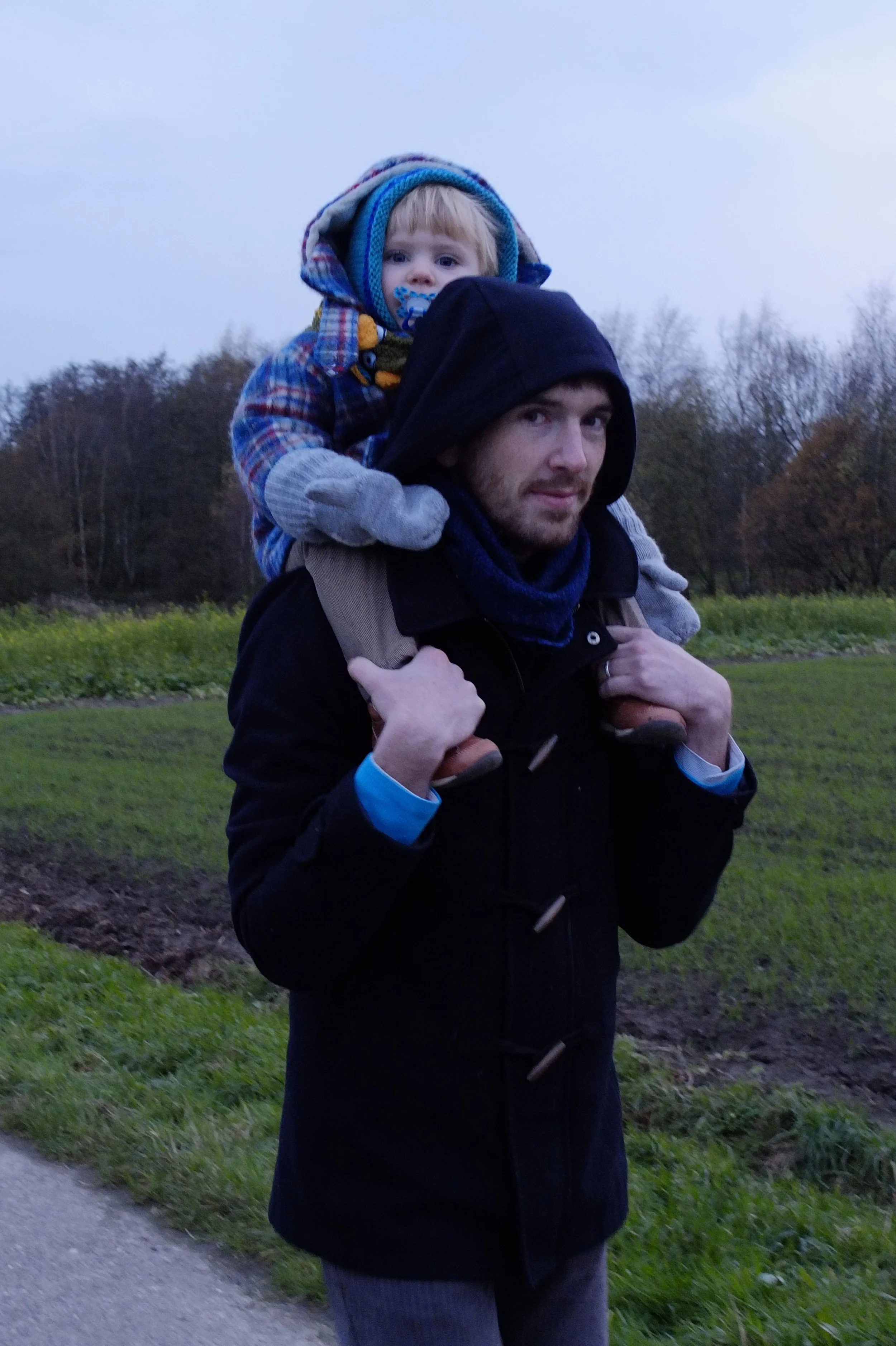 Father and son, two pretty boys.