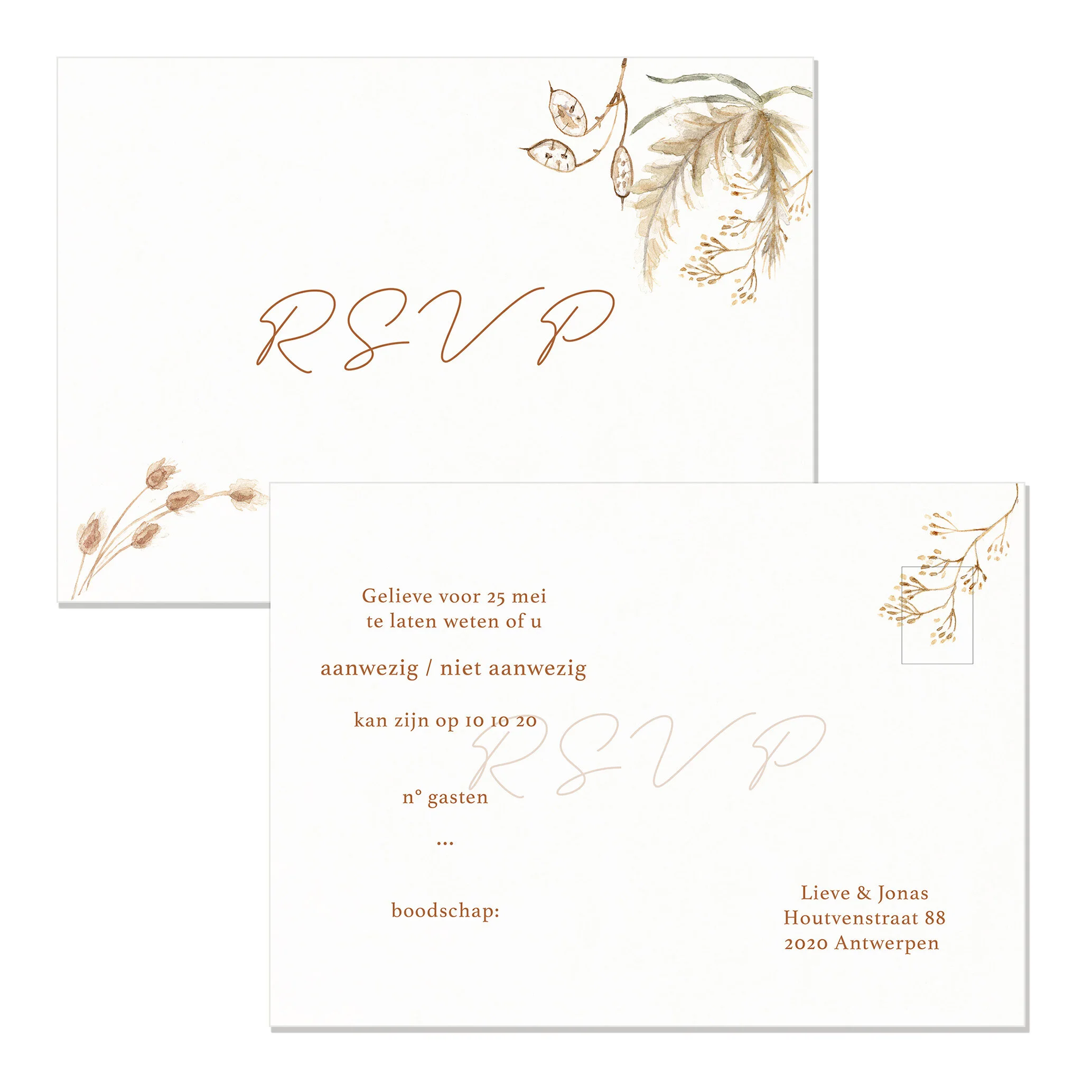 Rsvp Postkaart