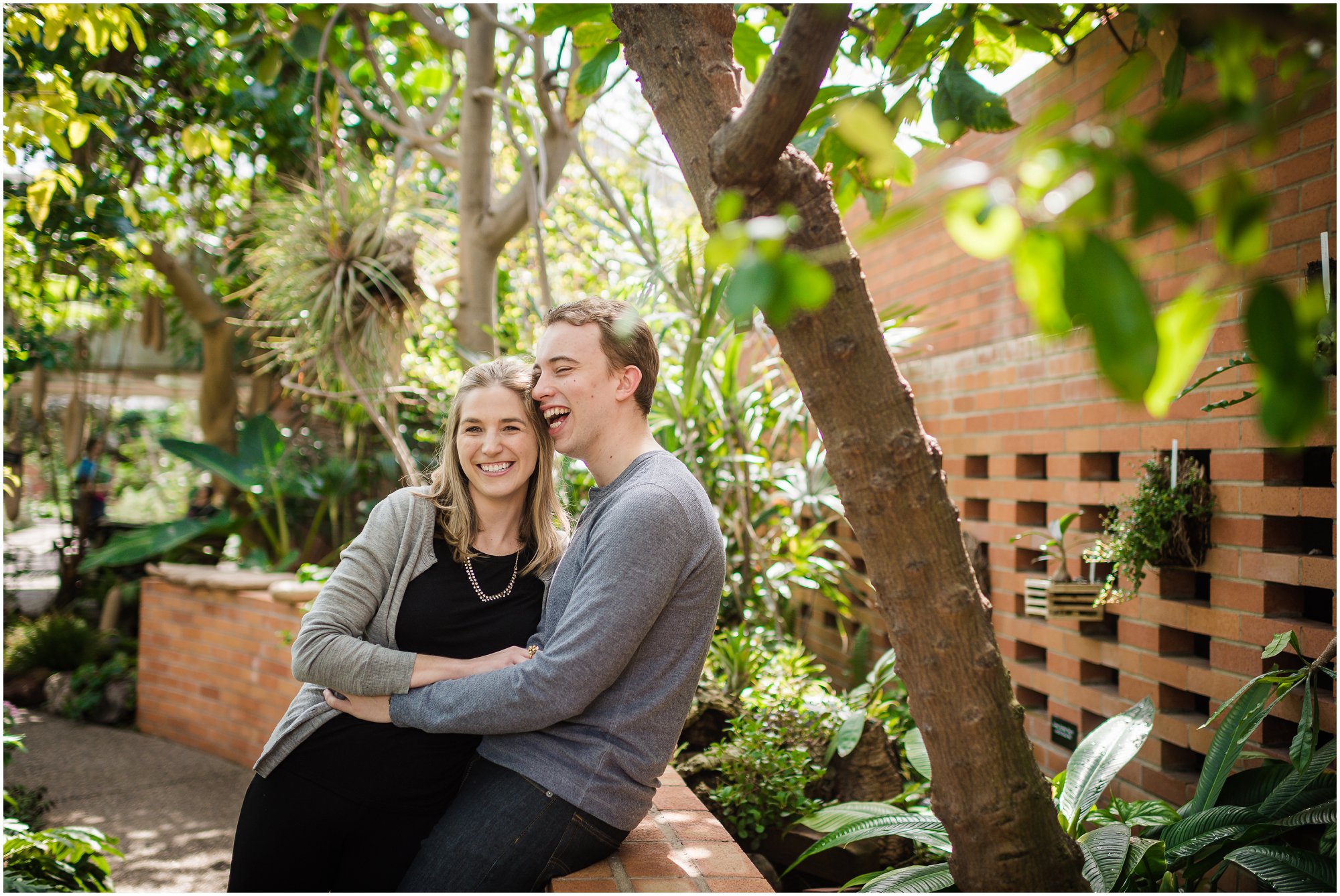 A Matthaei Botanical Garden Engagement Session Matt Ariel