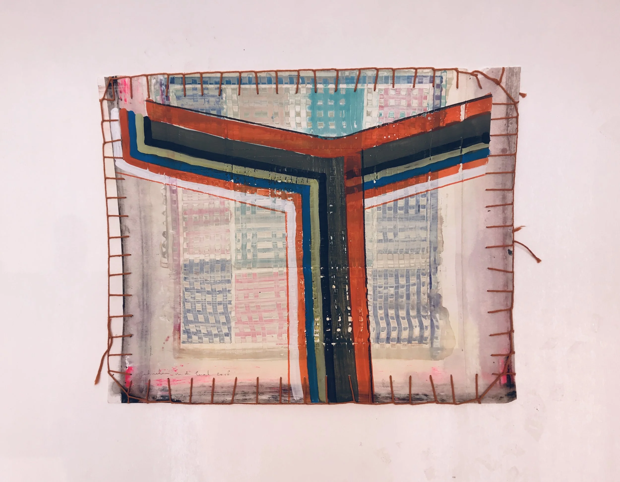  2018, 30x40 cm, gemengde techniek 