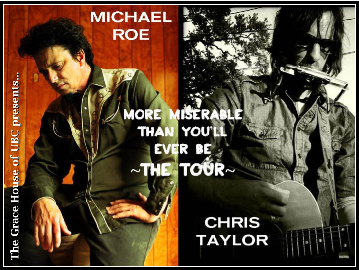 No Admission Charge * A Love Offering will be received Doors open at 7pm www.michaelroe.com www.ubcstarkville.org www.christaylorworld.com university baptist church (in the Wesley Worship Center), 1172 E. Lee Blvd, Starkville, MS 39759 Special Thanks CJ's Pizza Cooperative Baptist Fellowship of Mississippi