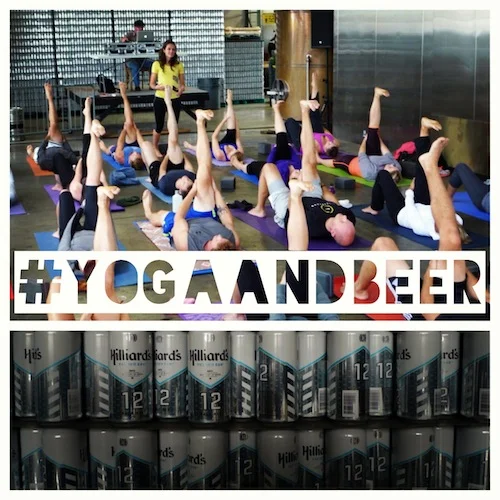 Jasyoga at Hilliard's Beer