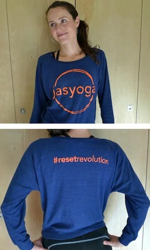 Erin rocks the raglan like it's her job... cause it is.